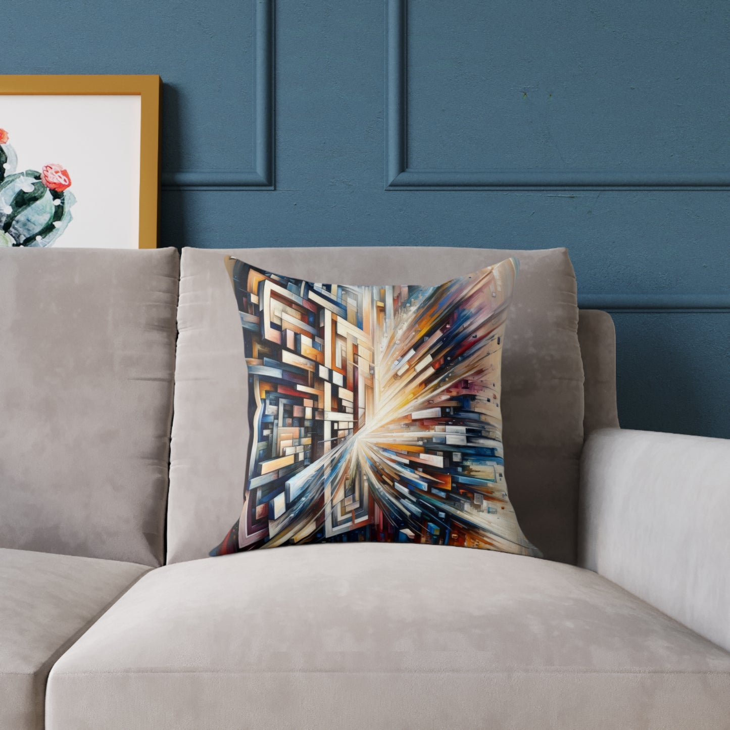 Pieces Unifying Focus Spun Polyester Pillow