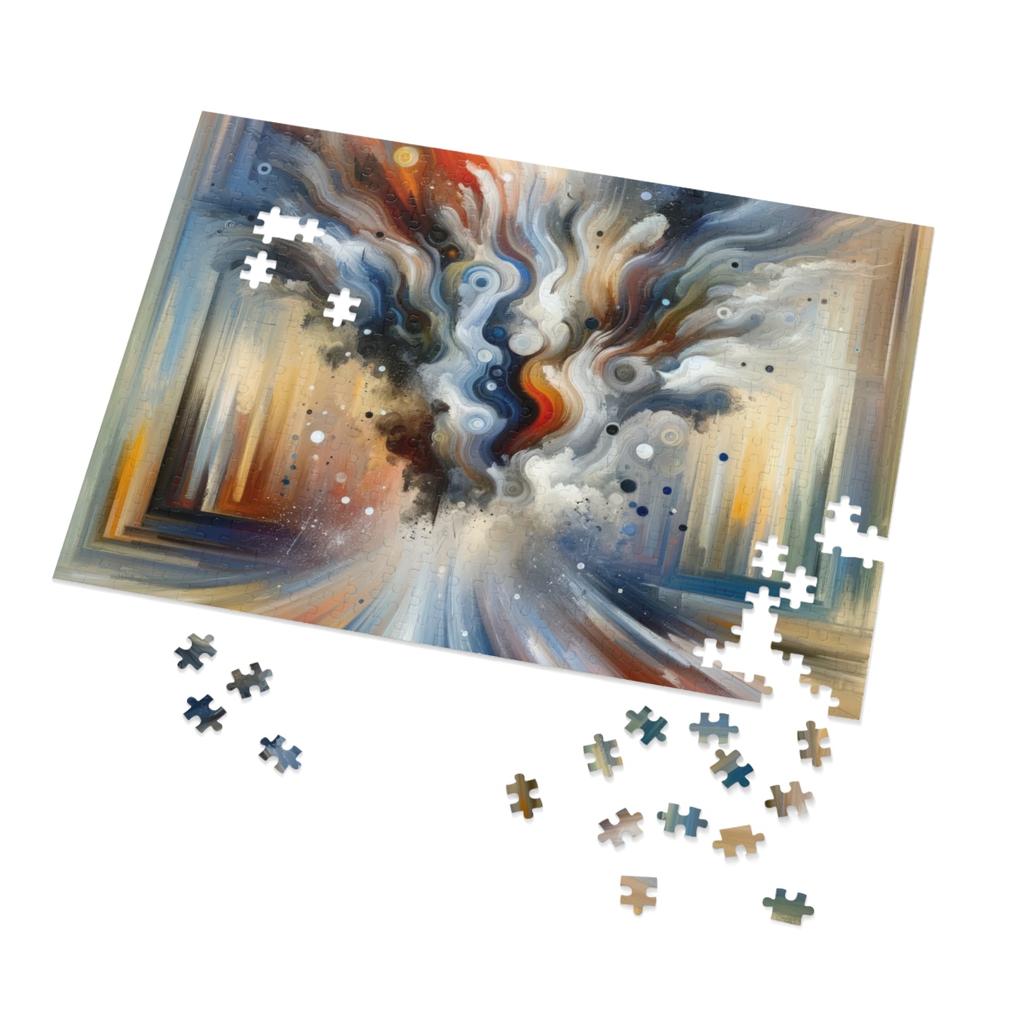 Dynamic External Influence Jigsaw Puzzle (30, 110, 252, 500,1000-Piece)