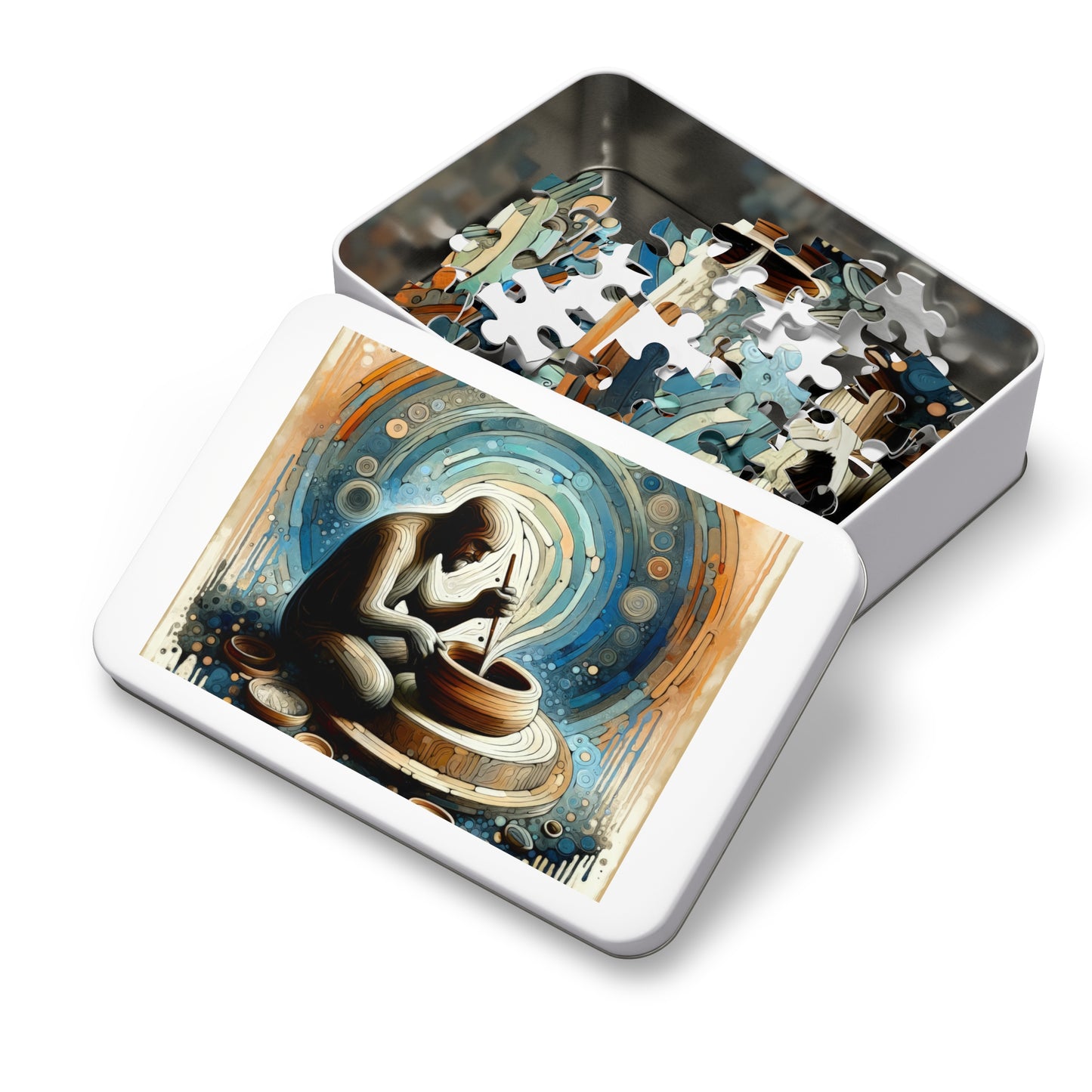 Crafting Semantic Pottery Jigsaw Puzzle (30, 110, 252, 500,1000-Piece)