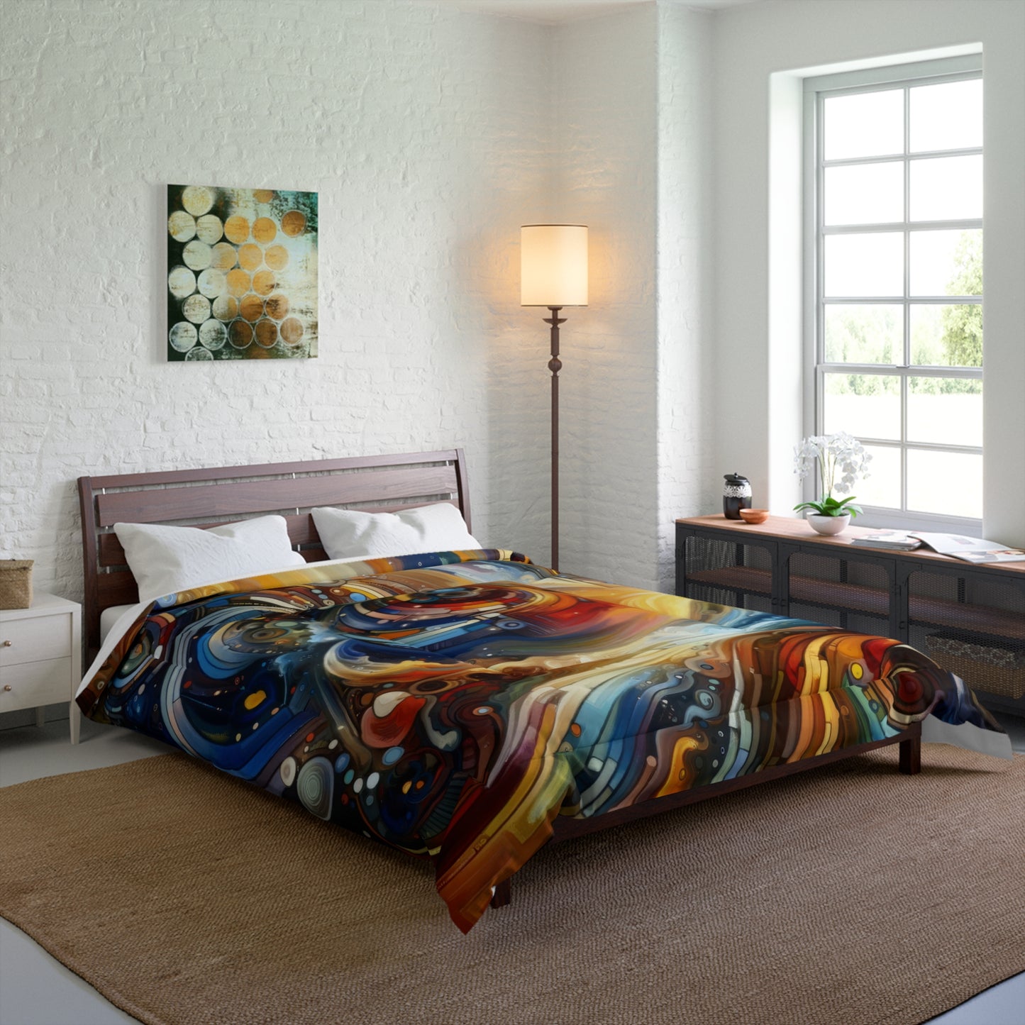 Ritualistic Growth Symphony Comforter