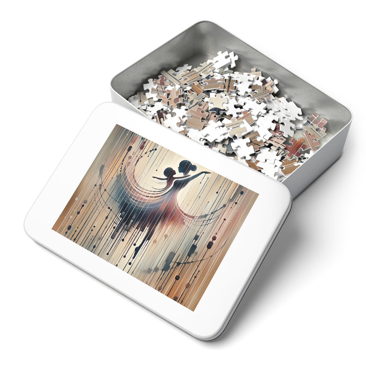 Rhythmic Heart Dance Jigsaw Puzzle (30, 110, 252, 500,1000-Piece)