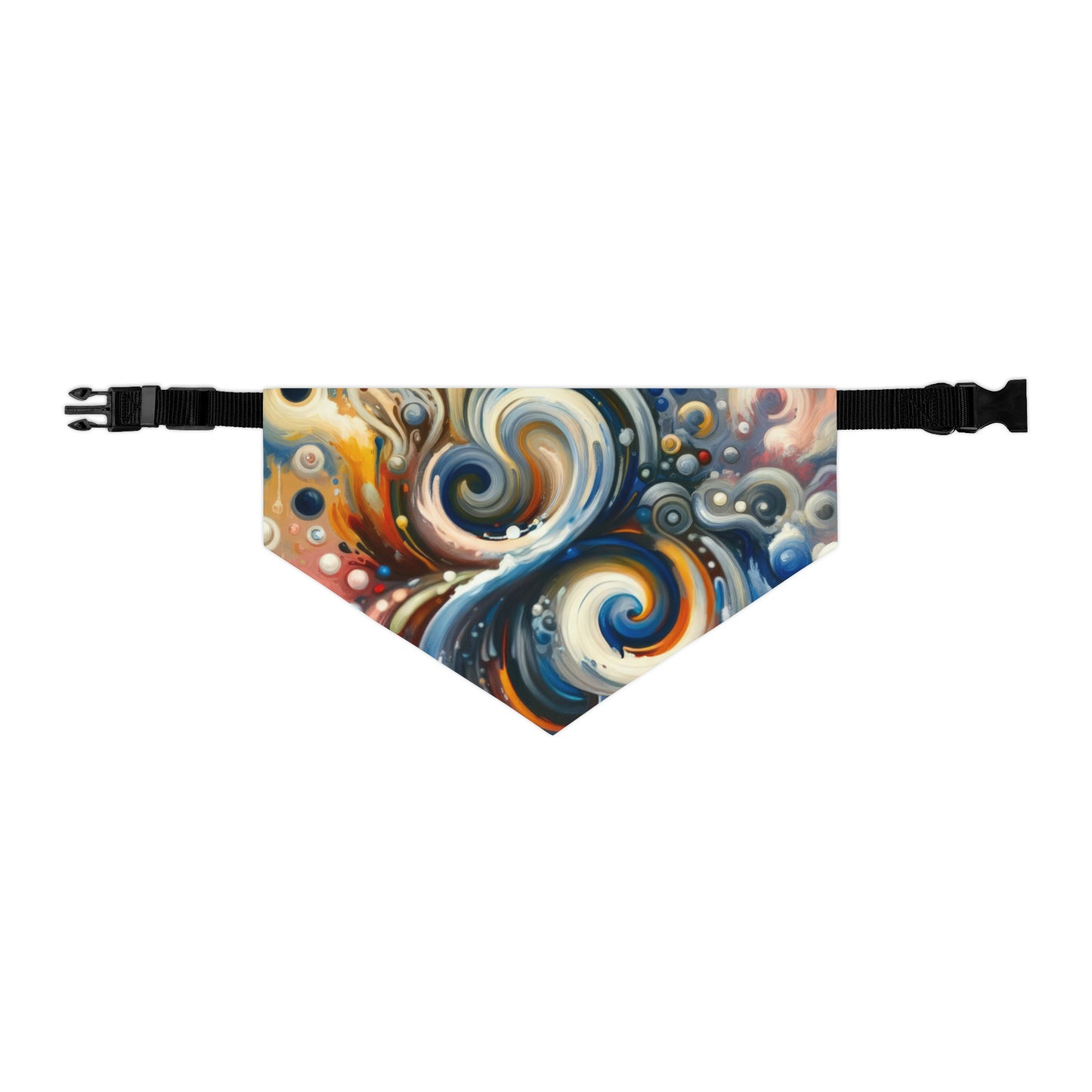 Paradoxical Embrace Tachism Pet Bandana Collar