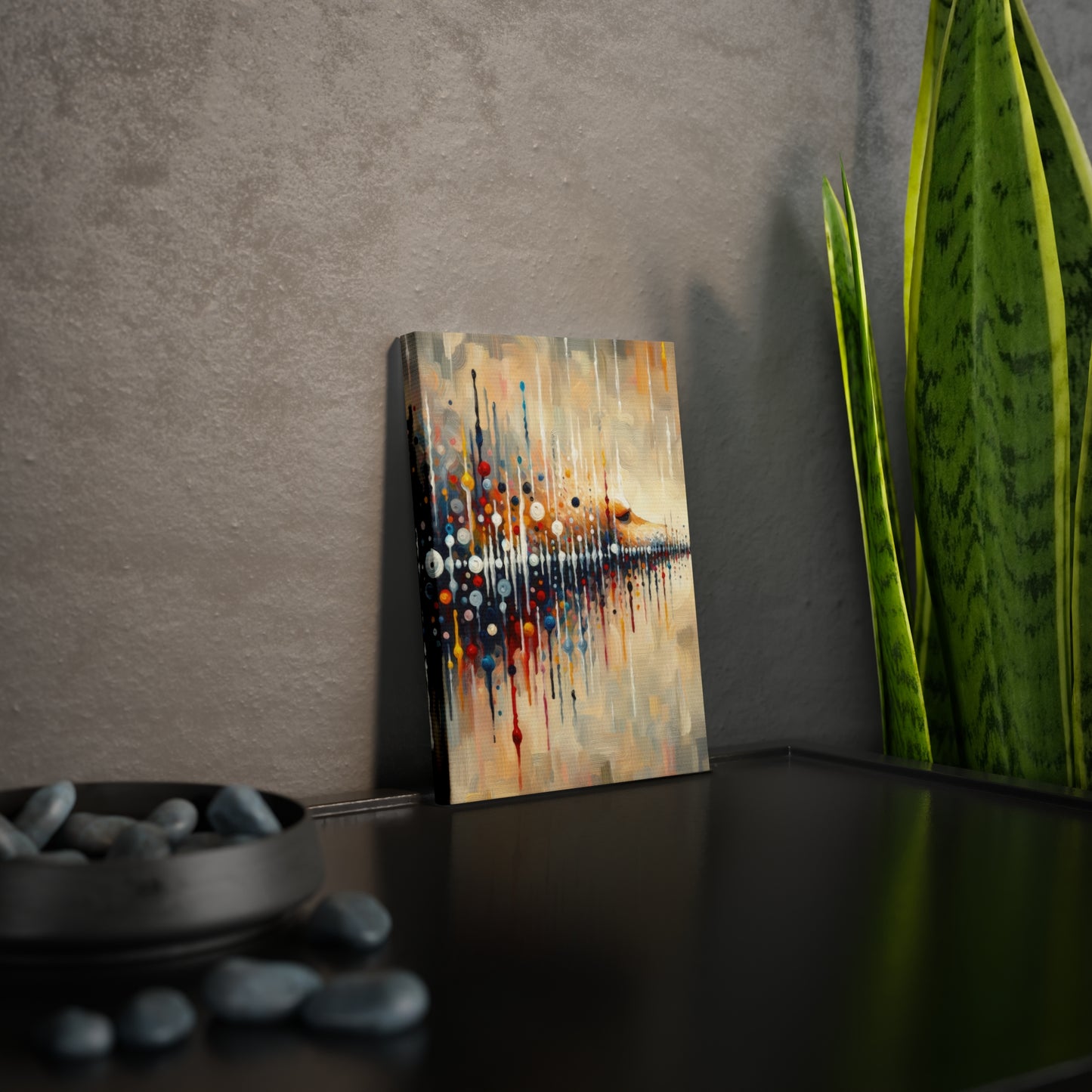 Distant Barking Echoes Canvas Photo Tile