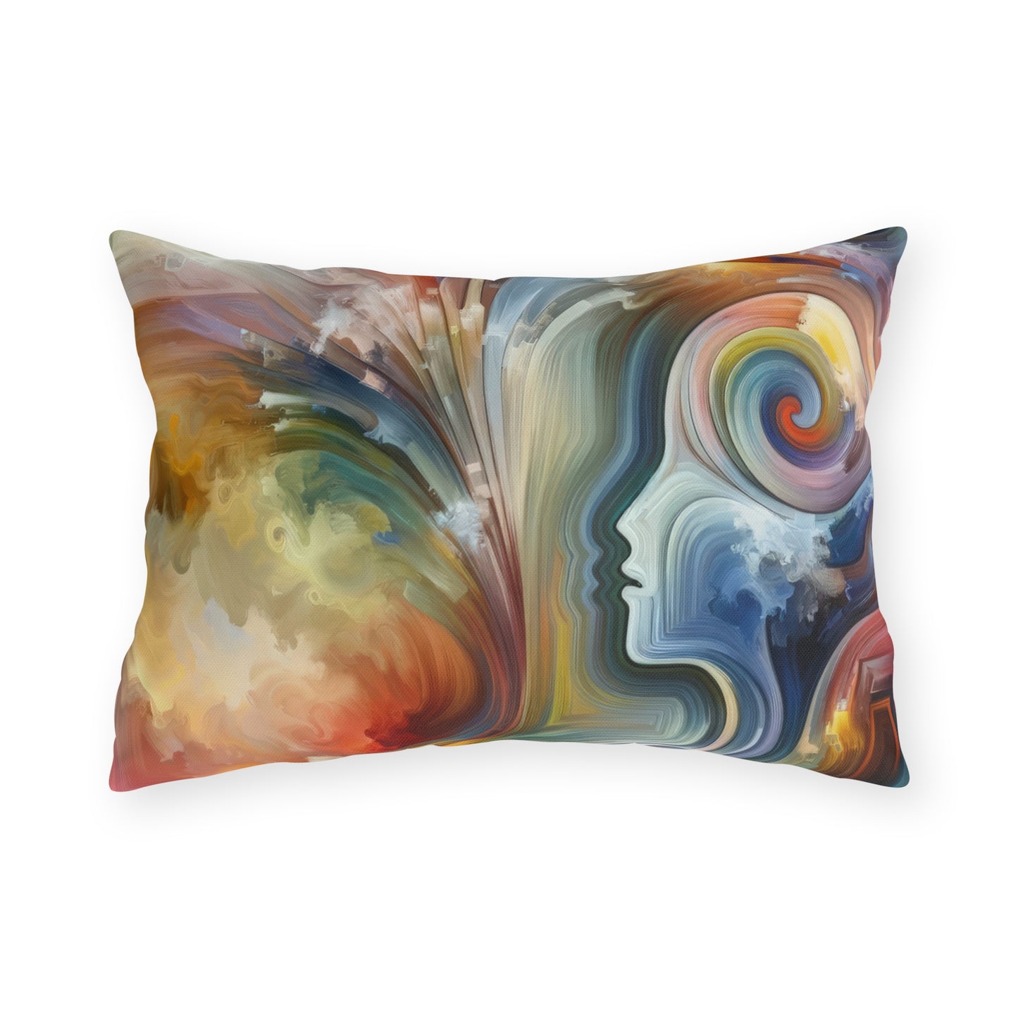 Empathy Binding Spirit Outdoor Pillows