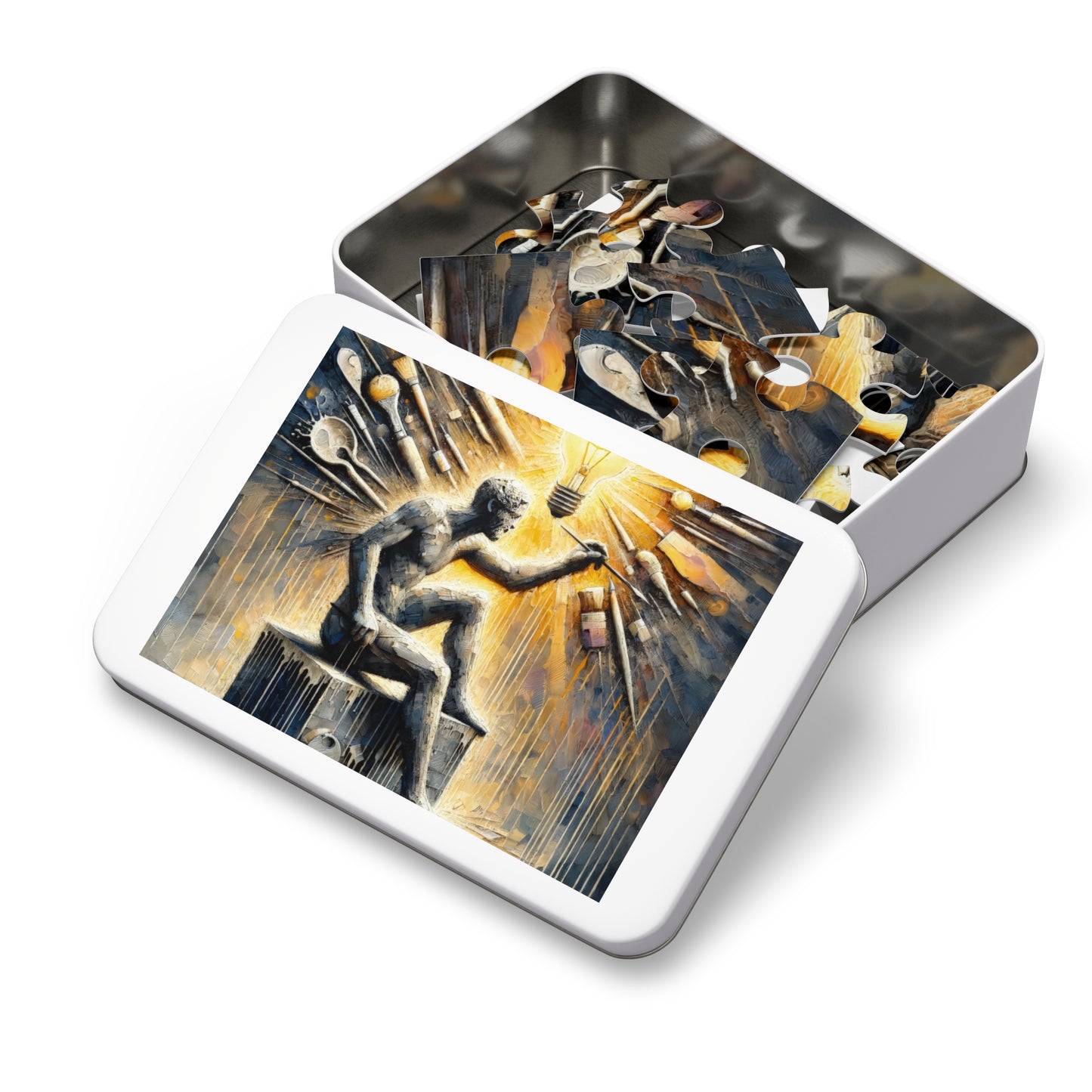 Idea Sculptor Genesis Jigsaw Puzzle (30, 110, 252, 500,1000-Piece)