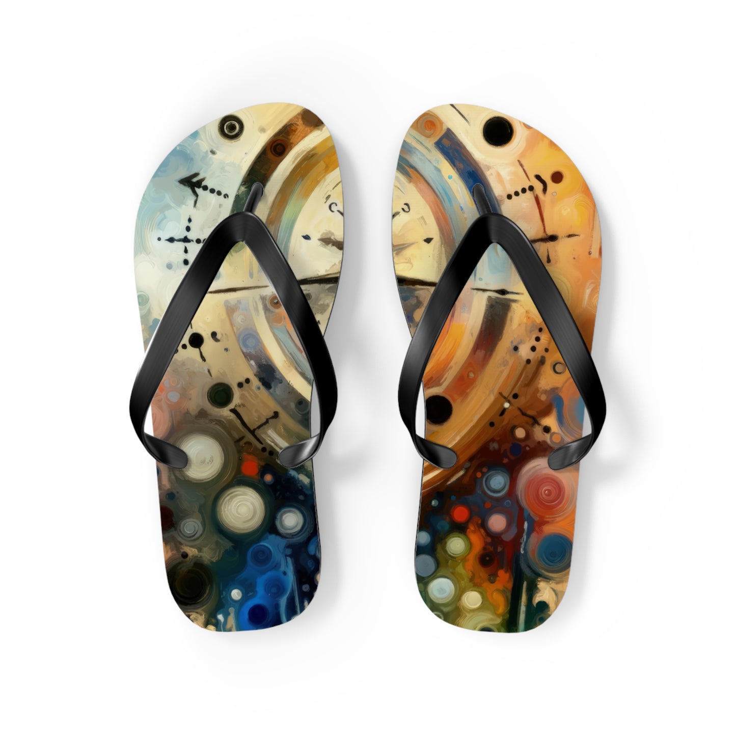 Guidance Abstract Compass Flip Flops