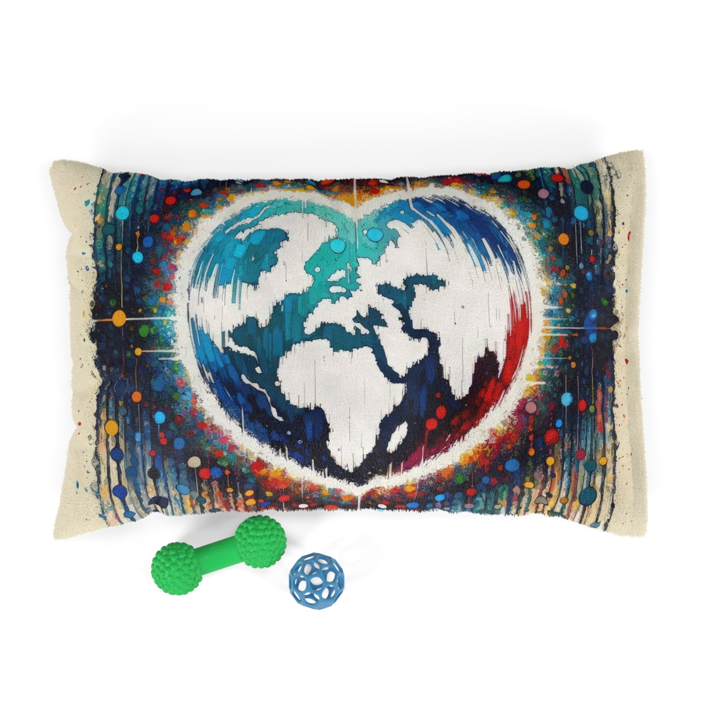 Heartbeats Synchronizing Peace Pet Bed