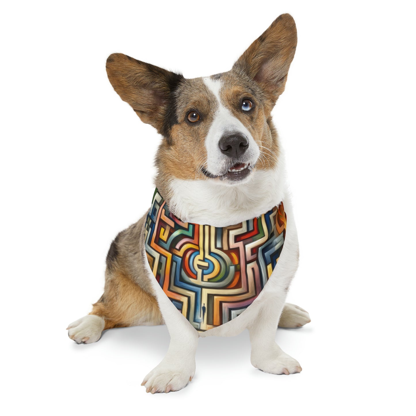 Labyrinthine Love Choices Pet Bandana Collar