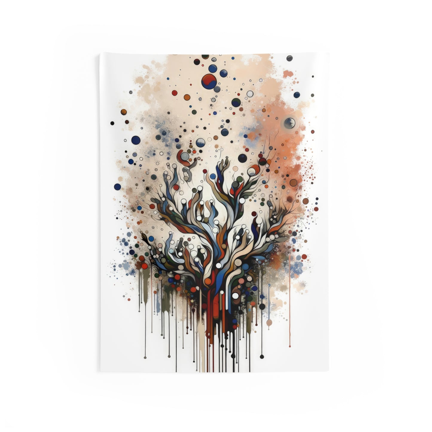 Intentional Unity Splashes Indoor Wall Tapestries