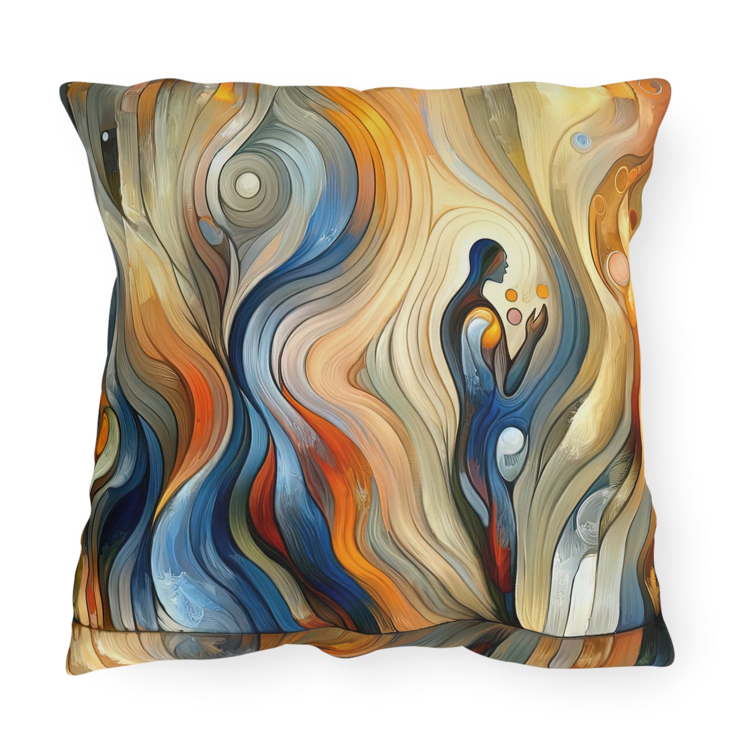 Self Embrace Benevolence Outdoor Pillows