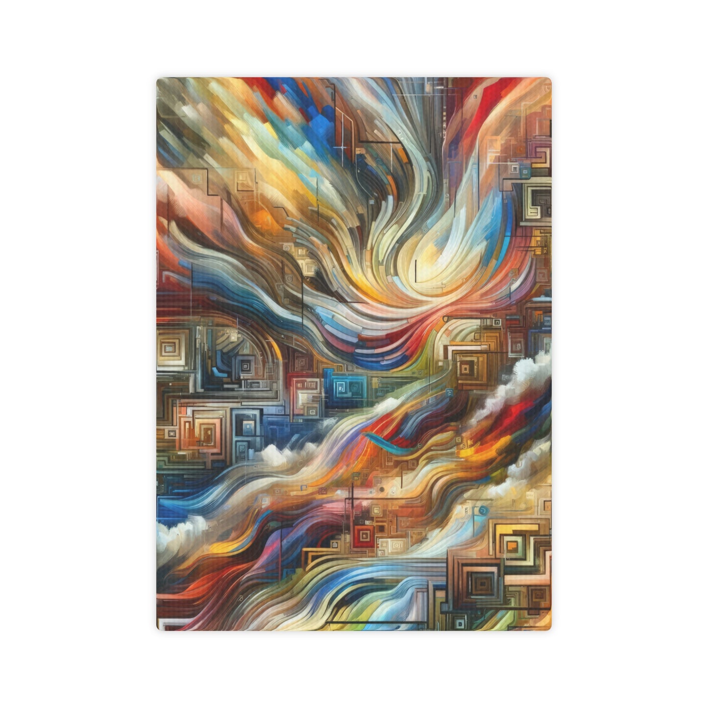 Woven Progress Tapestry Canvas Photo Tile