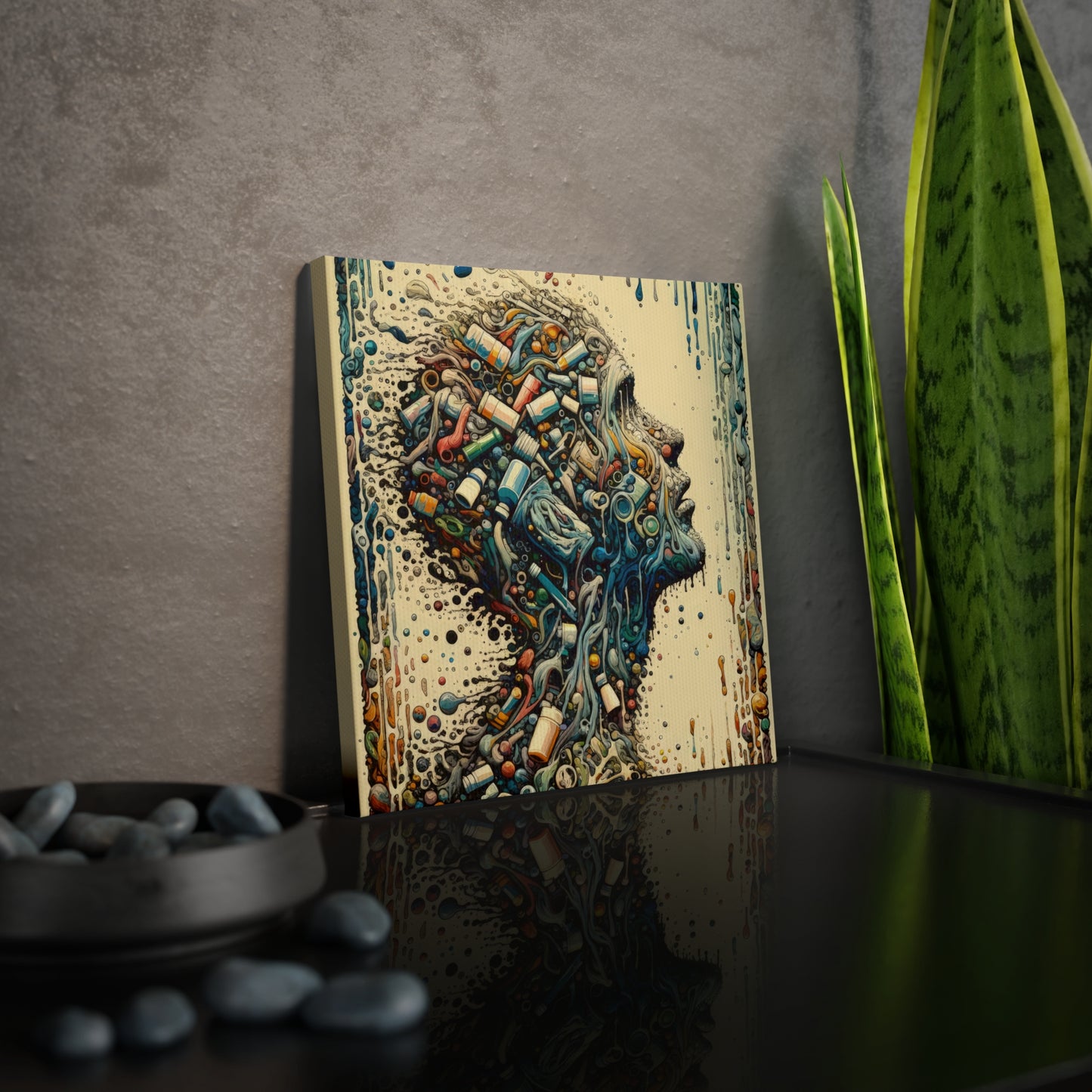 Rethinking Consumption Transformation Canvas Photo Tile