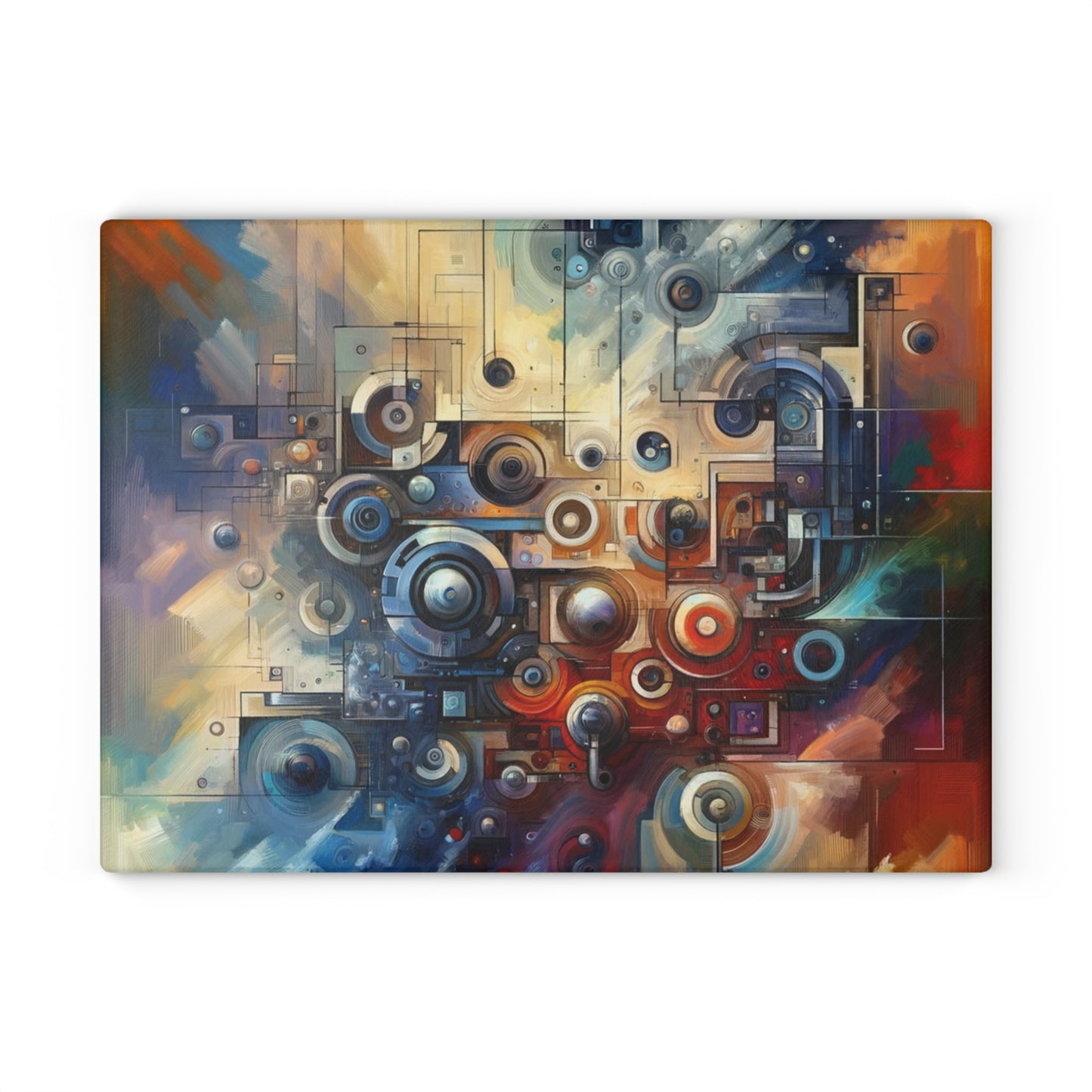 Tech Gratitude Fusion Glass Cutting Board