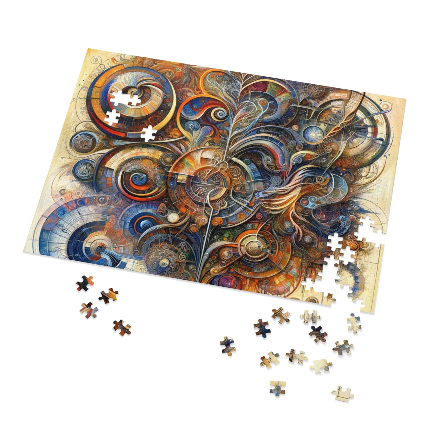 Ethos Web Abstract Jigsaw Puzzle (30, 110, 252, 500,1000-Piece)