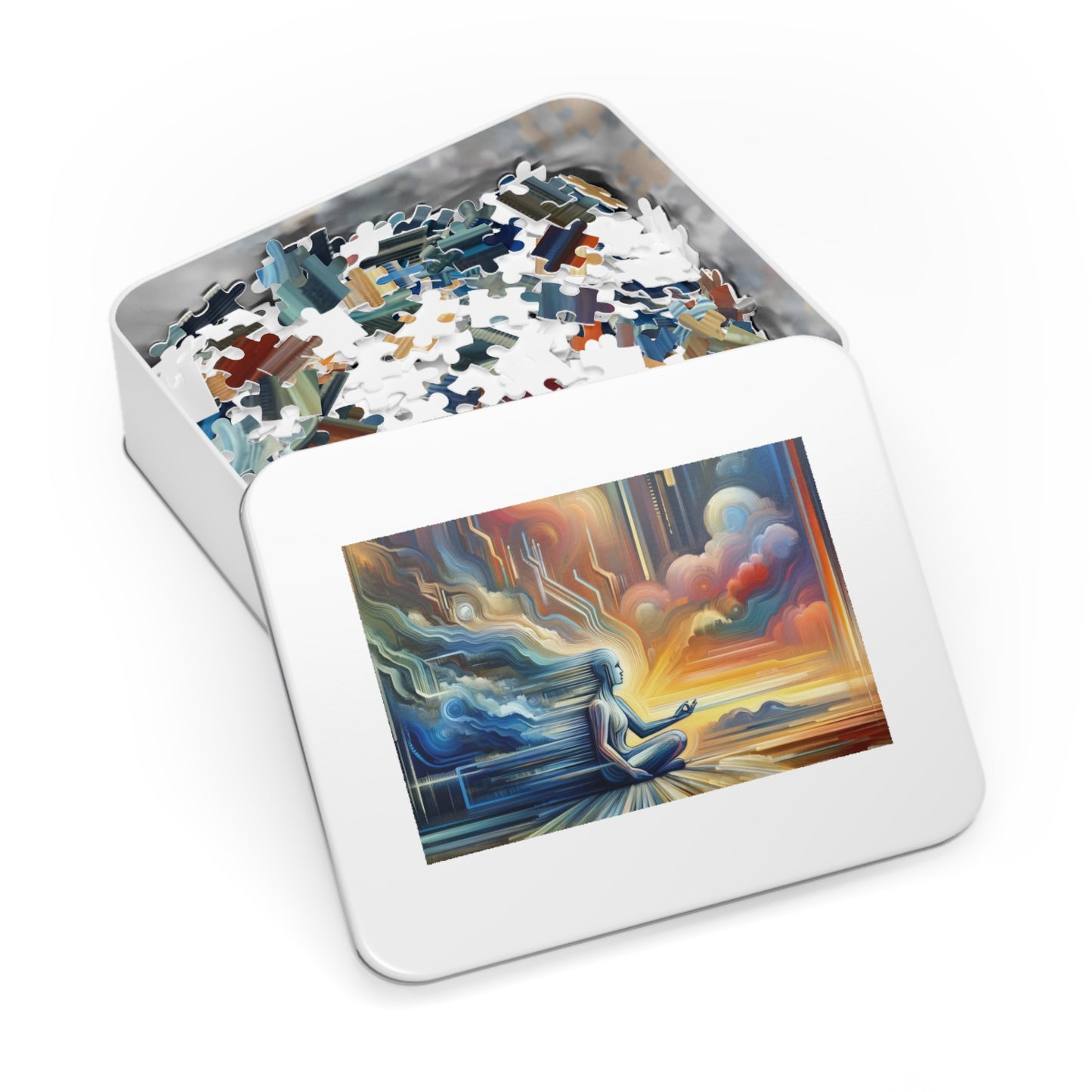 Eternal Digital Meditation Jigsaw Puzzle (30, 110, 252, 500,1000-Piece)