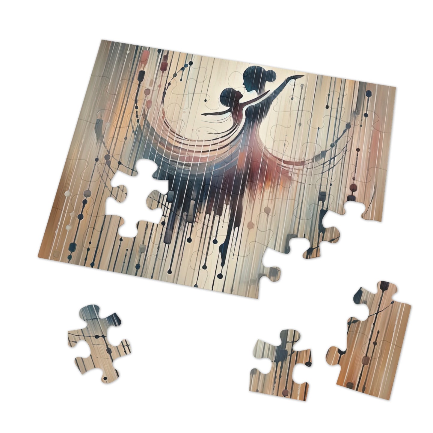 Rhythmic Heart Dance Jigsaw Puzzle (30, 110, 252, 500,1000-Piece)