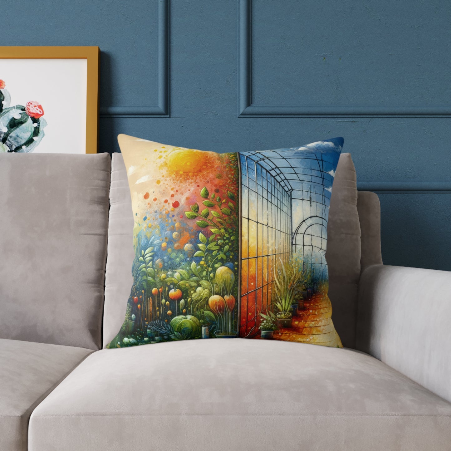 Greenhouse Digital Genesis Spun Polyester Pillow