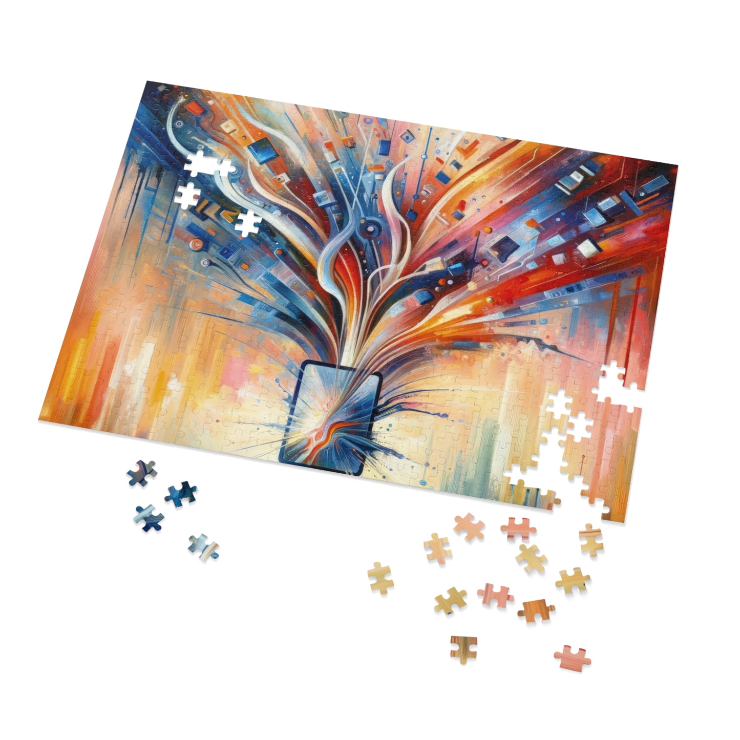 Empowerment Through Technology Jigsaw Puzzle (30, 110, 252, 500,1000-Piece)