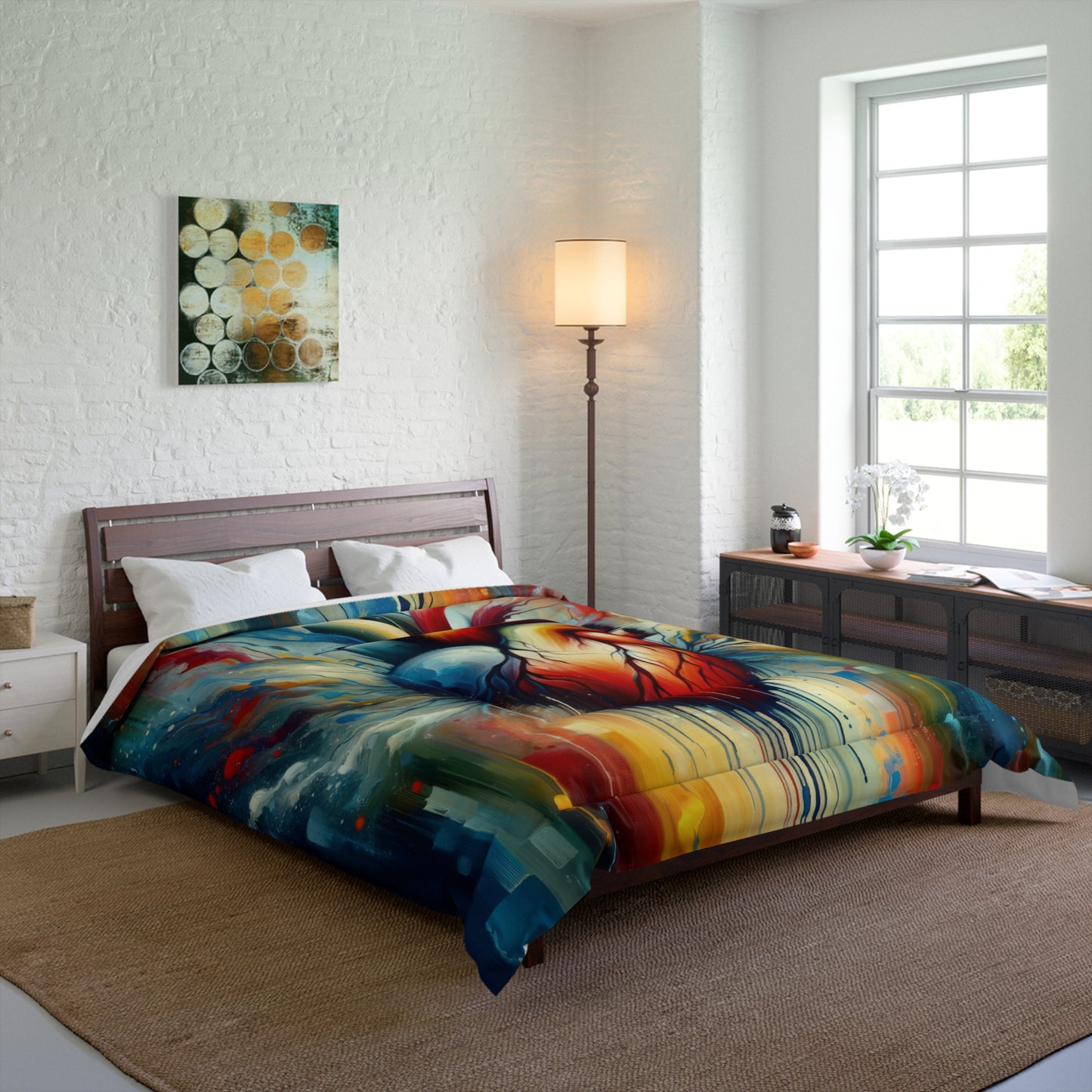 Humanity Heart Unveiled Comforter