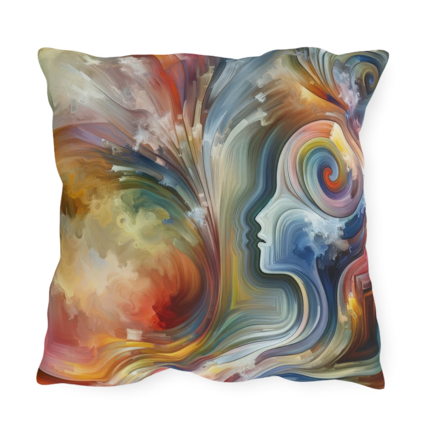 Empathy Binding Spirit Outdoor Pillows