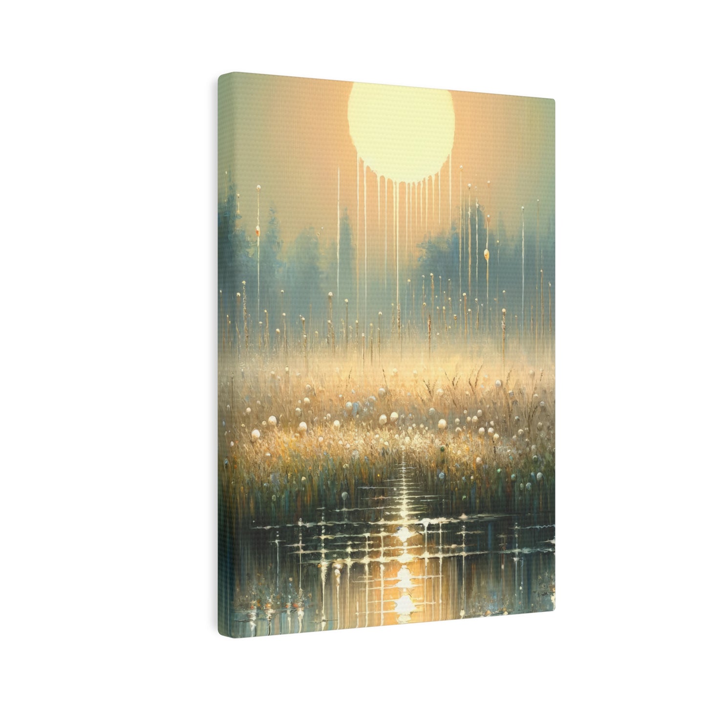 Observant Delicacy Heart Canvas Photo Tile