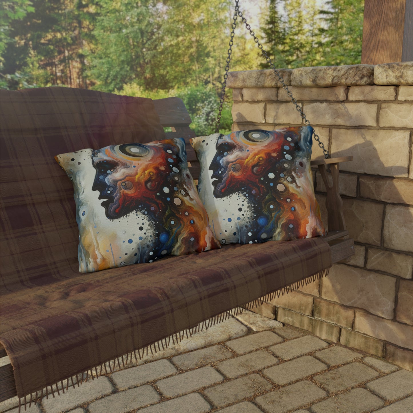 Self Awareness Alchemy Outdoor Pillows