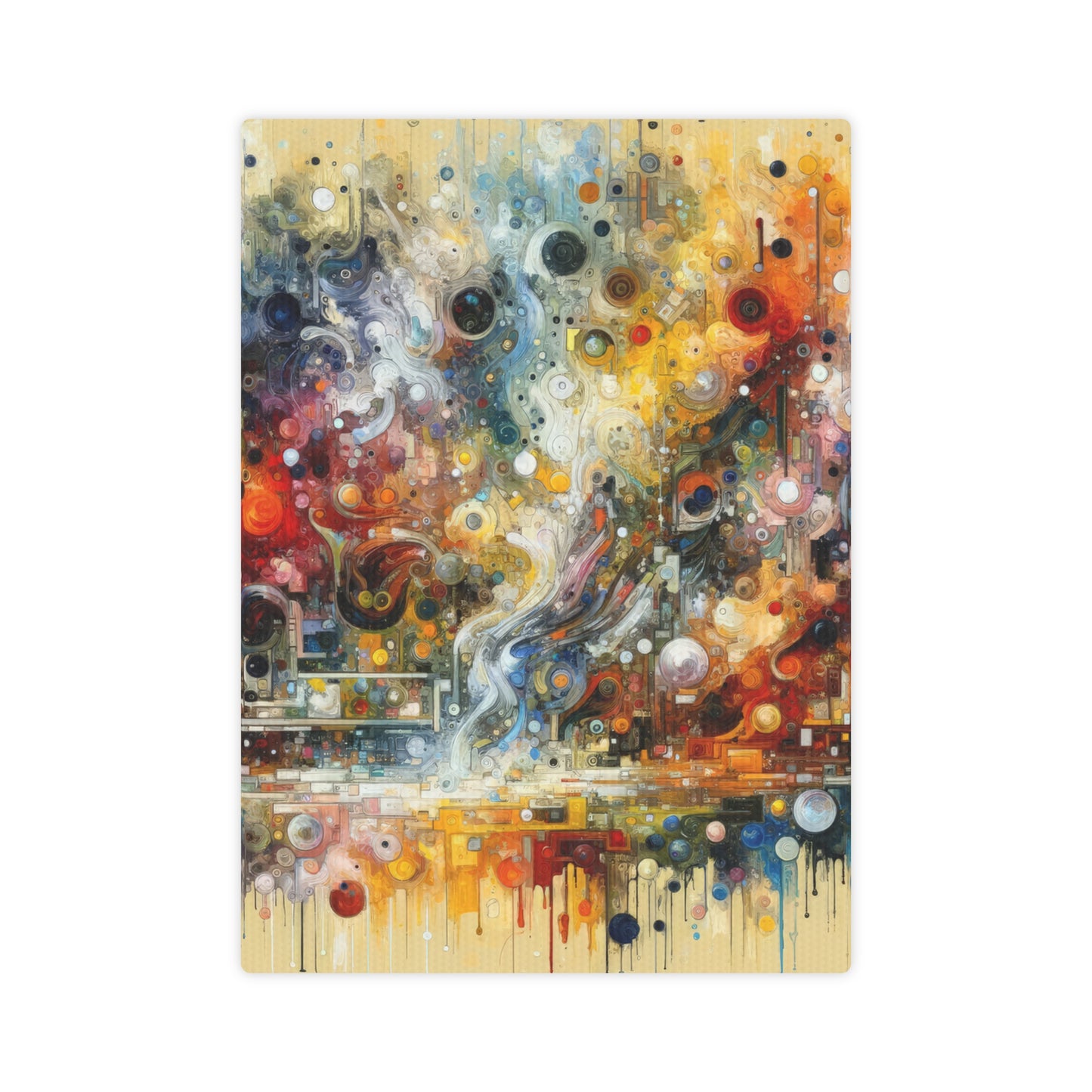 Perception Mosaic Abstract Canvas Photo Tile