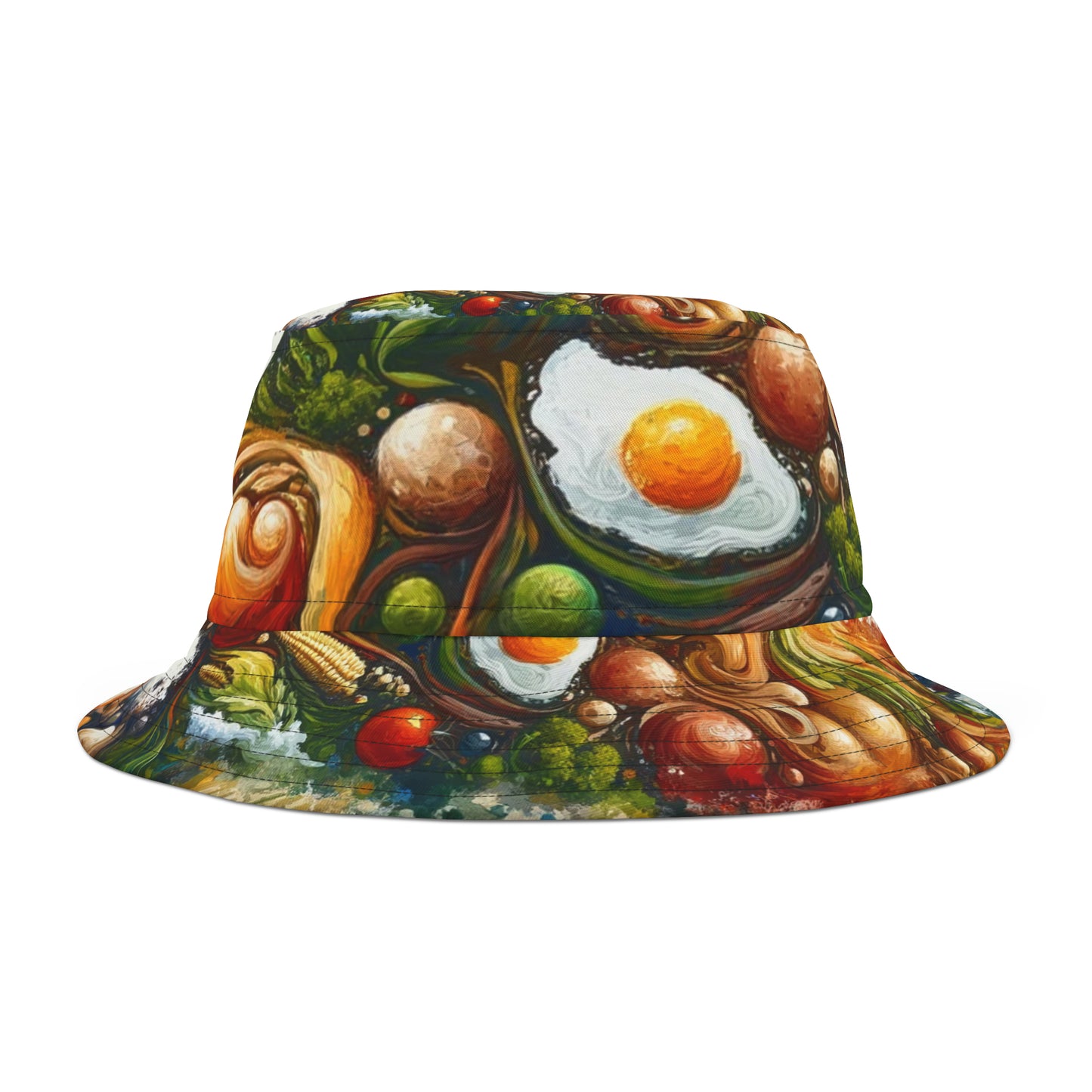 Earthly Dialogue Feast Bucket Hat (AOP)