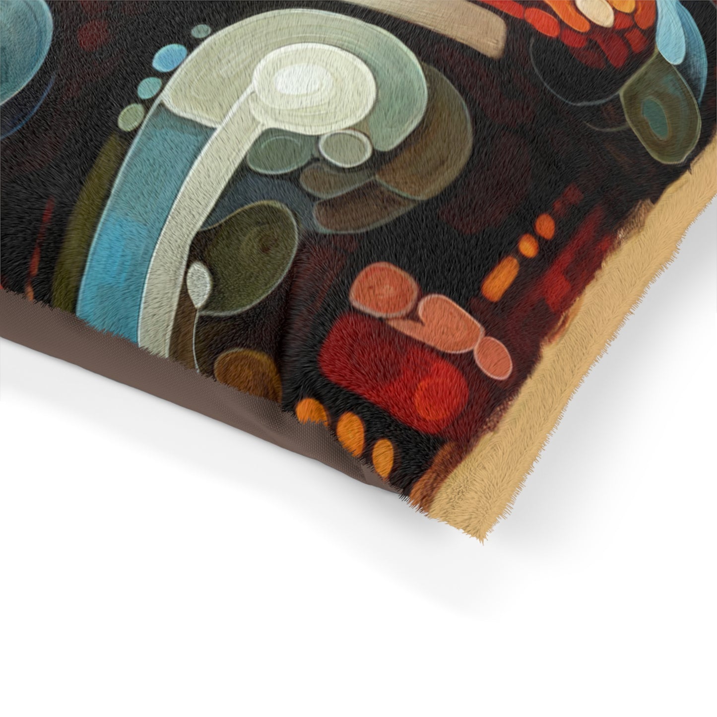 Elderly Unity Tachism Pet Bed