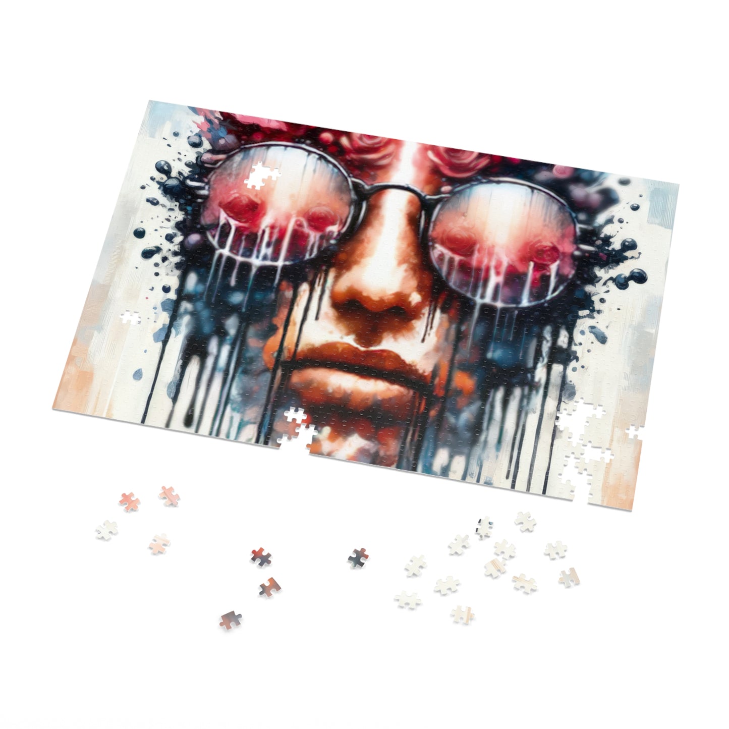 Perception Cleansing Tachism Jigsaw Puzzle (30, 110, 252, 500,1000-Piece)