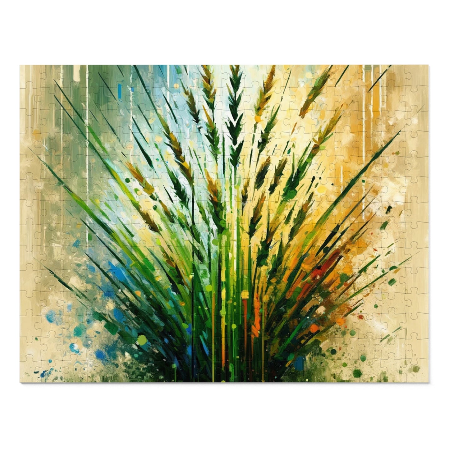 Grass Testament Change Jigsaw Puzzle (30, 110, 252, 500,1000-Piece)