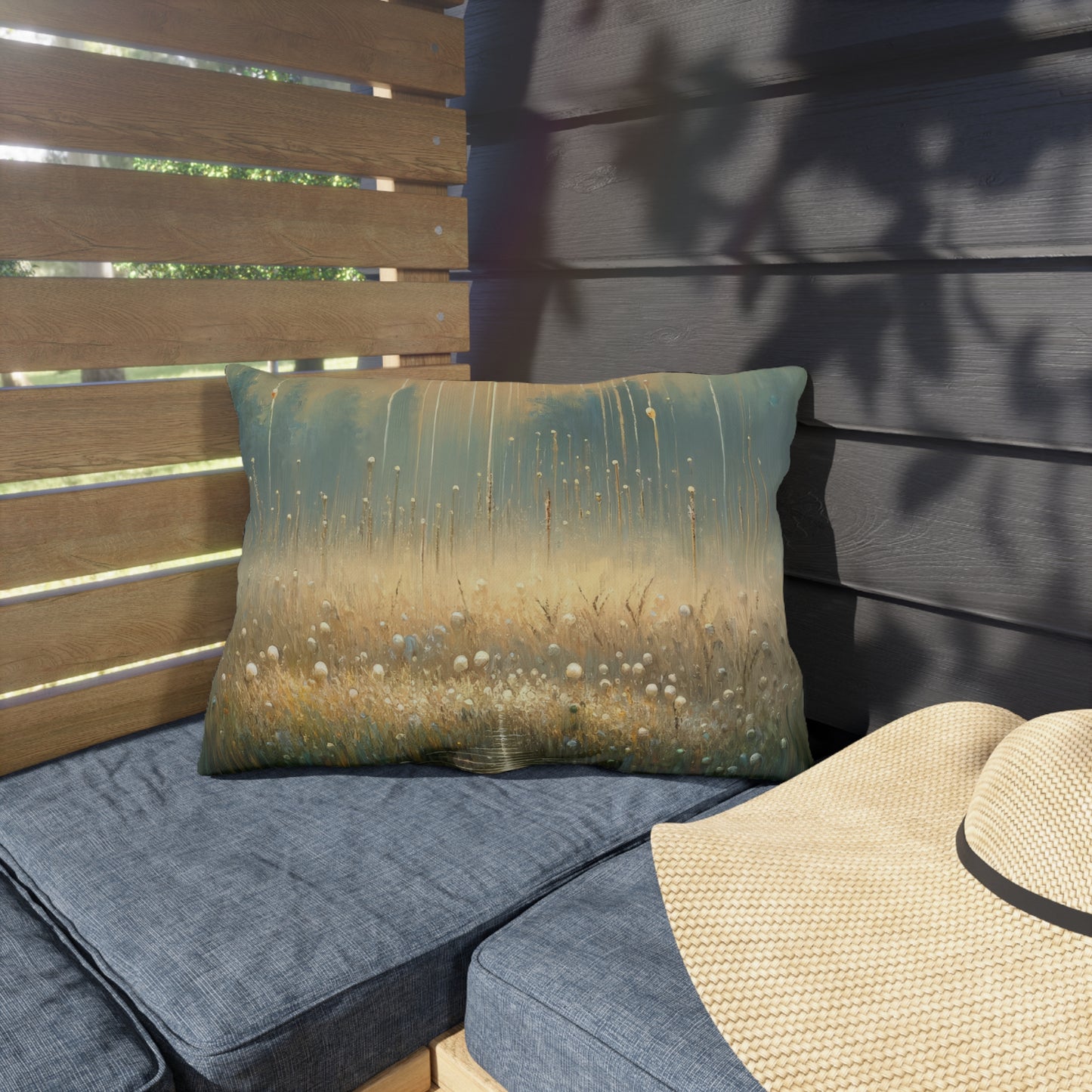 Observant Delicacy Heart Outdoor Pillows
