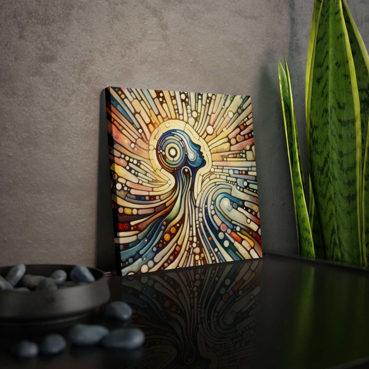 Inner Mosaic Kindness Canvas Photo Tile