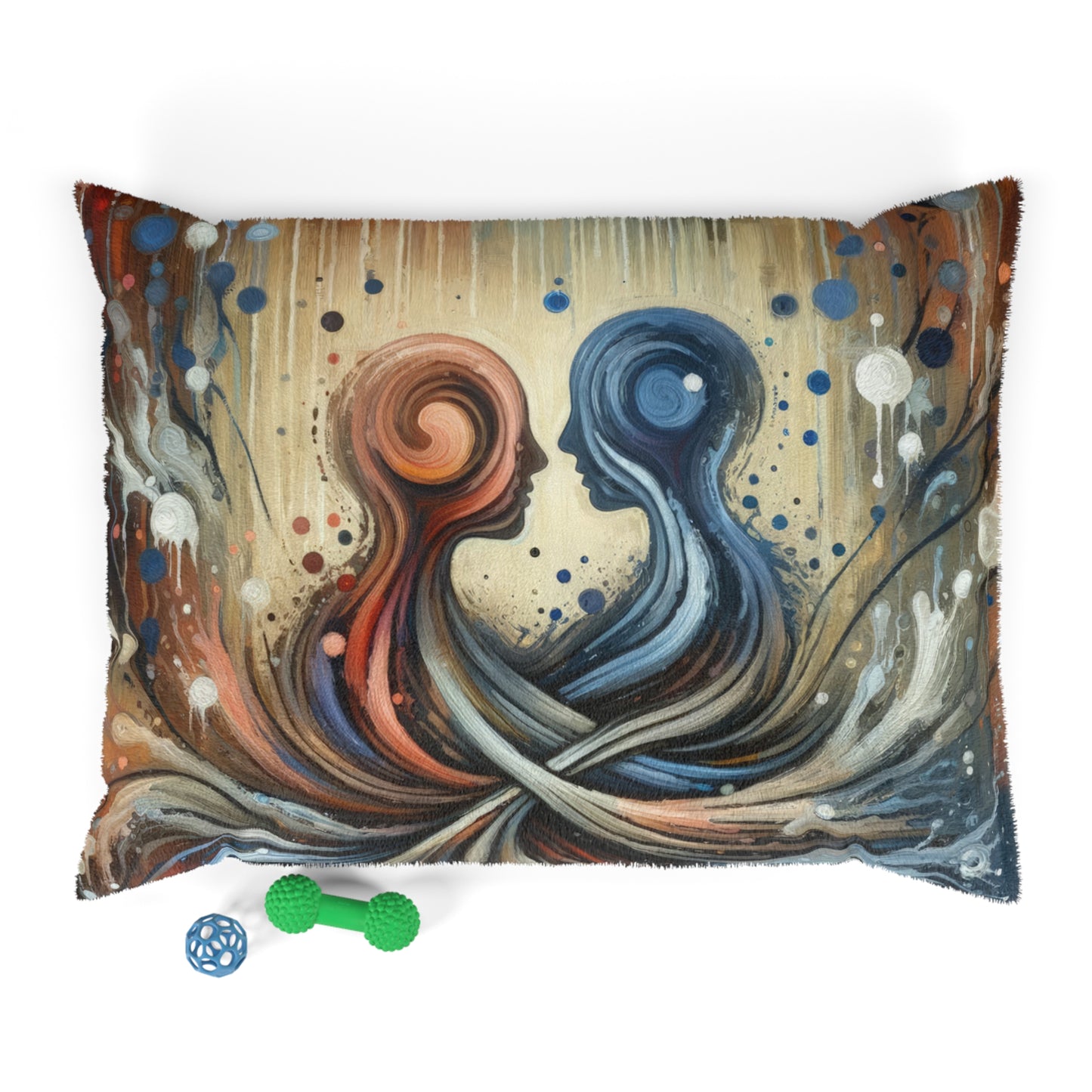 Empathic Connection Tachism Pet Bed