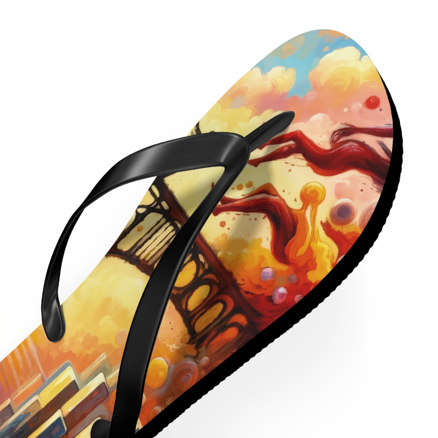 Faithful Diving Bridges Flip Flops