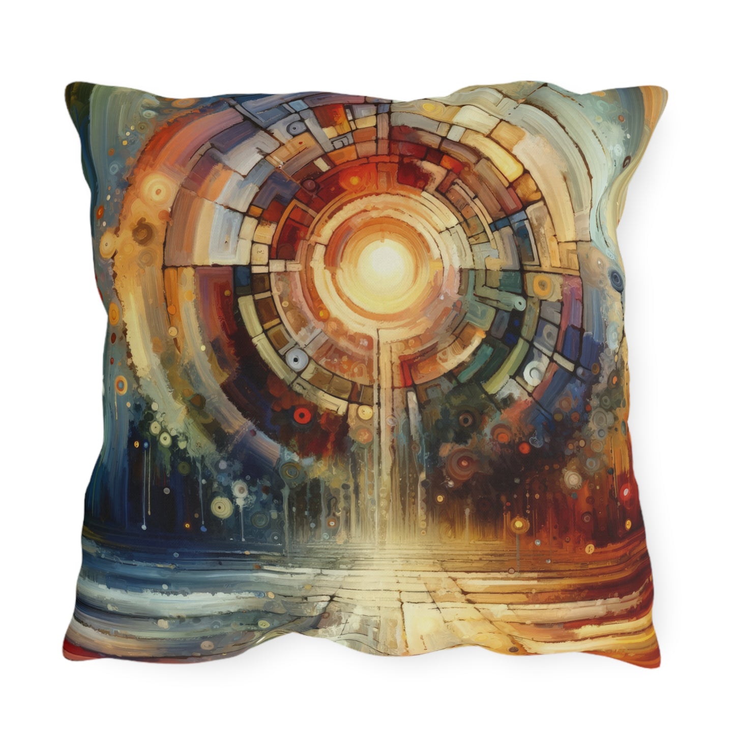 Majestic Quest Aura Outdoor Pillows