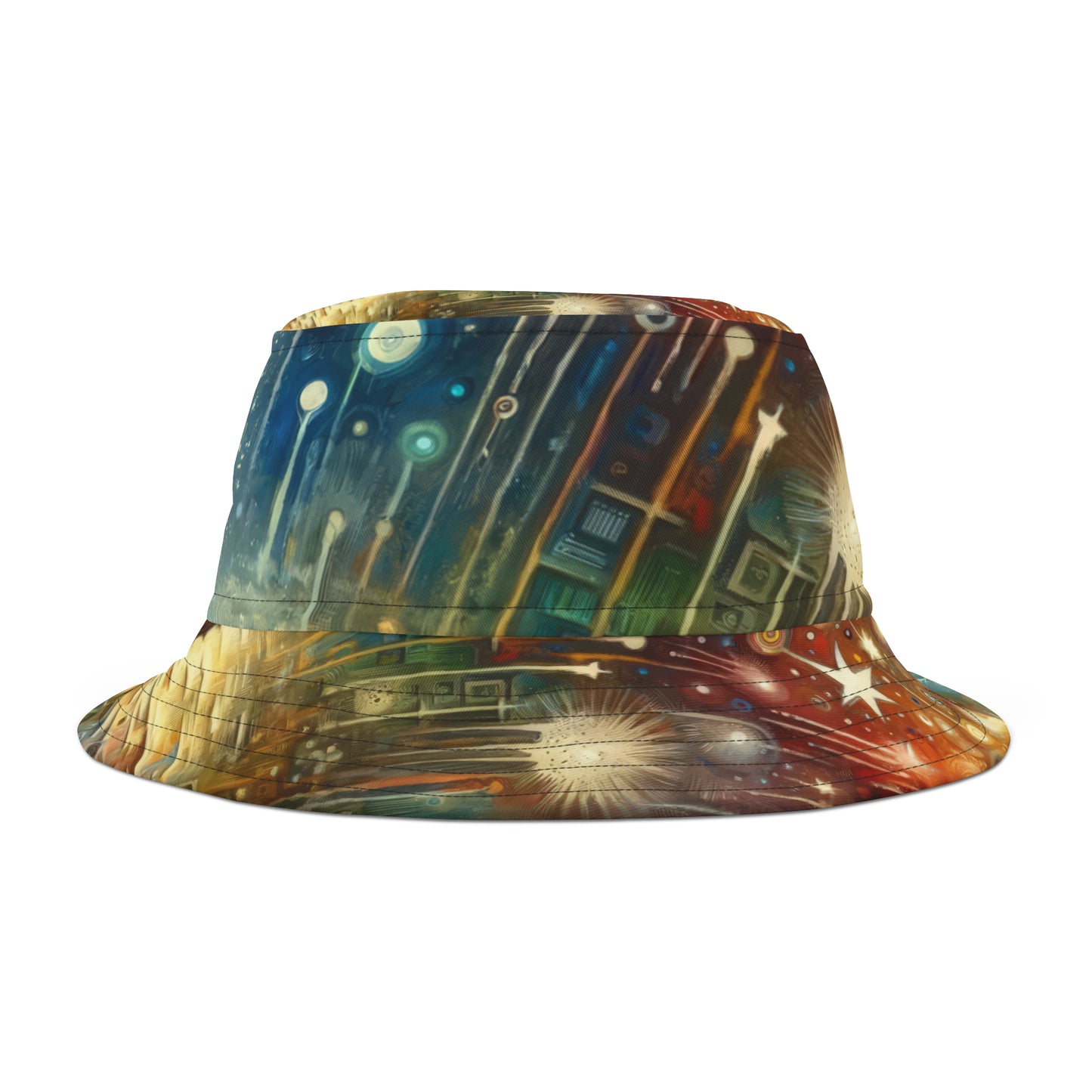 Inspiration Tachism Tribute Bucket Hat (AOP)