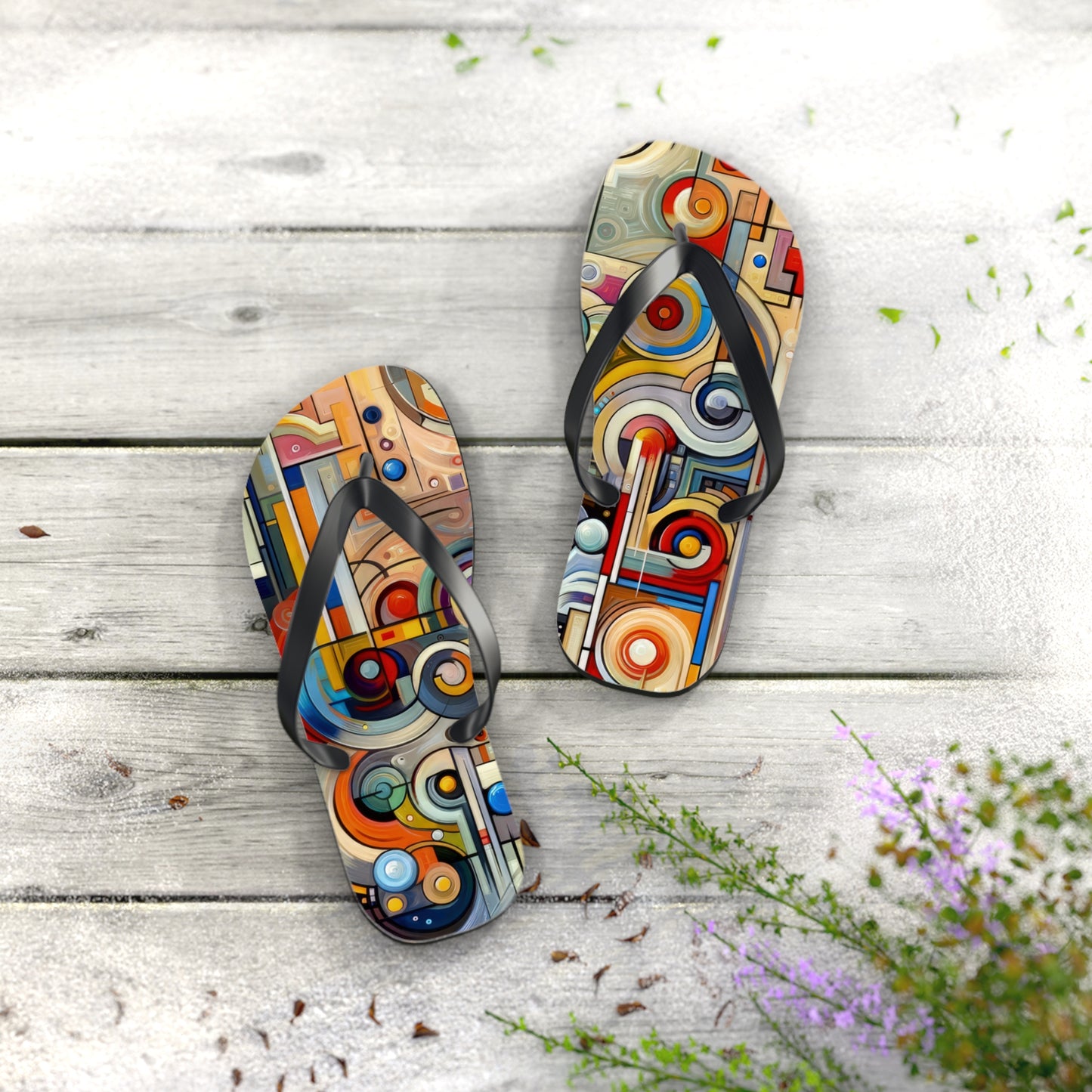 Playful Wisdom Essence Flip Flops