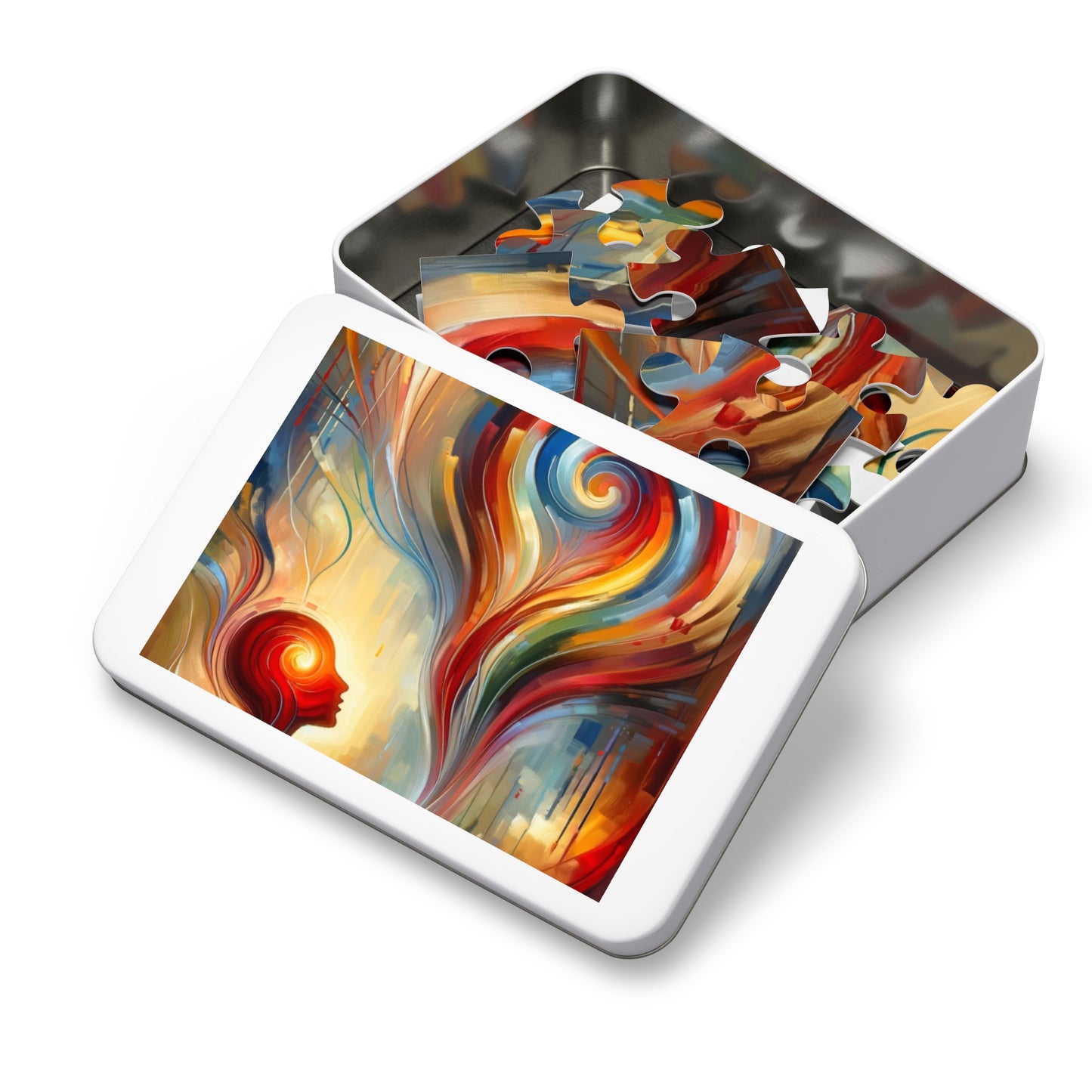 Empathetic Spiral Dialogue Jigsaw Puzzle (30, 110, 252, 500,1000-Piece)