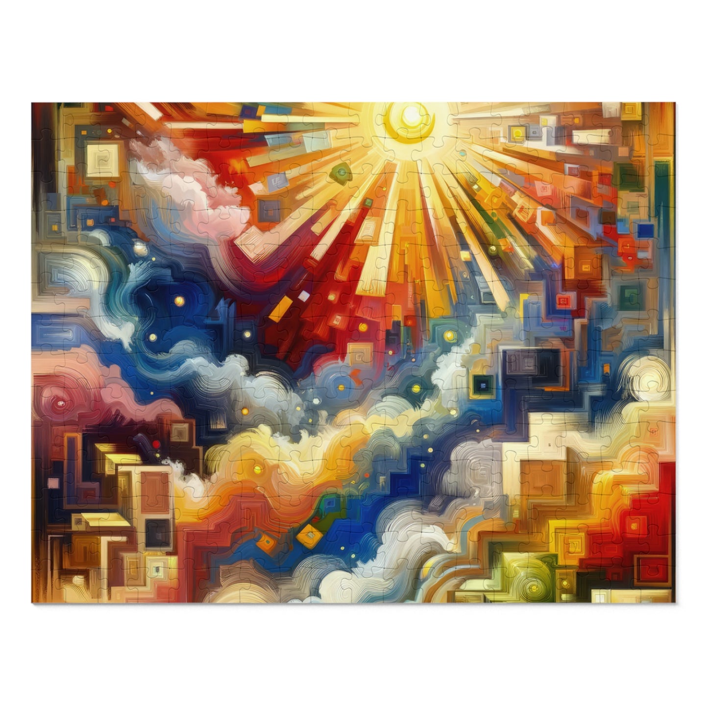 Abundant Resources Burst Jigsaw Puzzle (30, 110, 252, 500,1000-Piece)