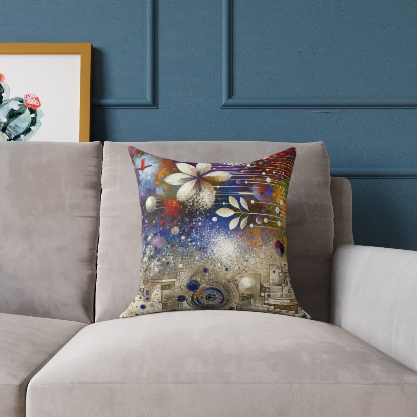 Inner Algorithm Synthesis Spun Polyester Pillow