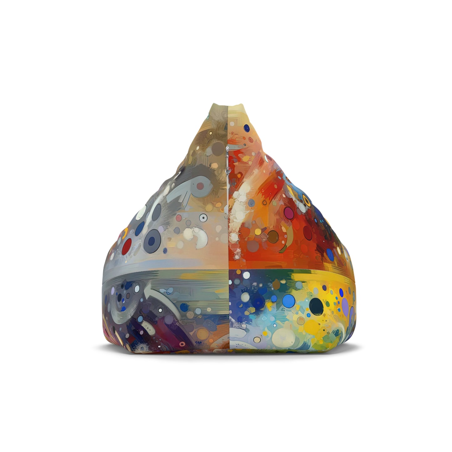 Humorous Unified Tachism Bean Bag Chair Cover