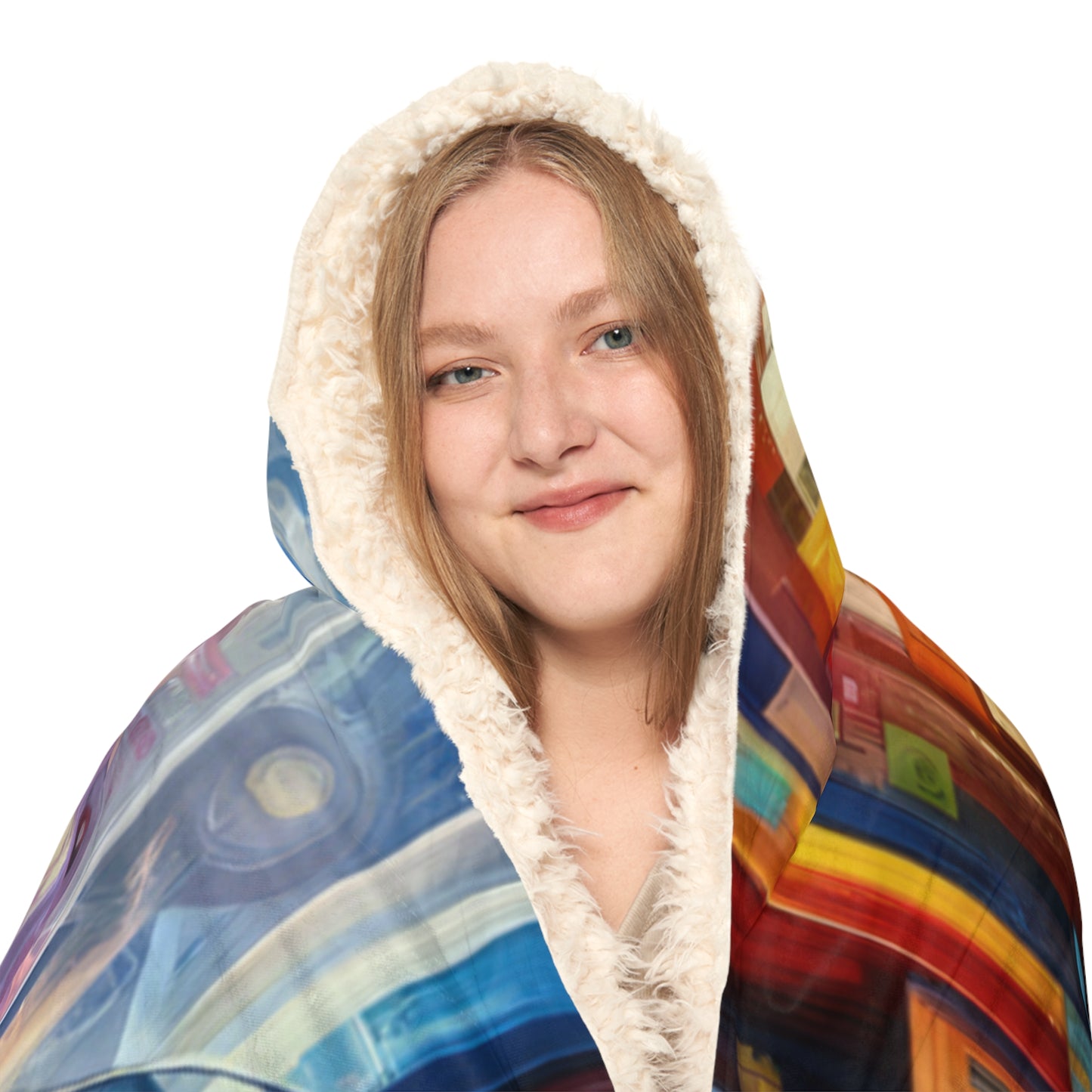 Symphonic Glass Resonance Snuggle Blanket