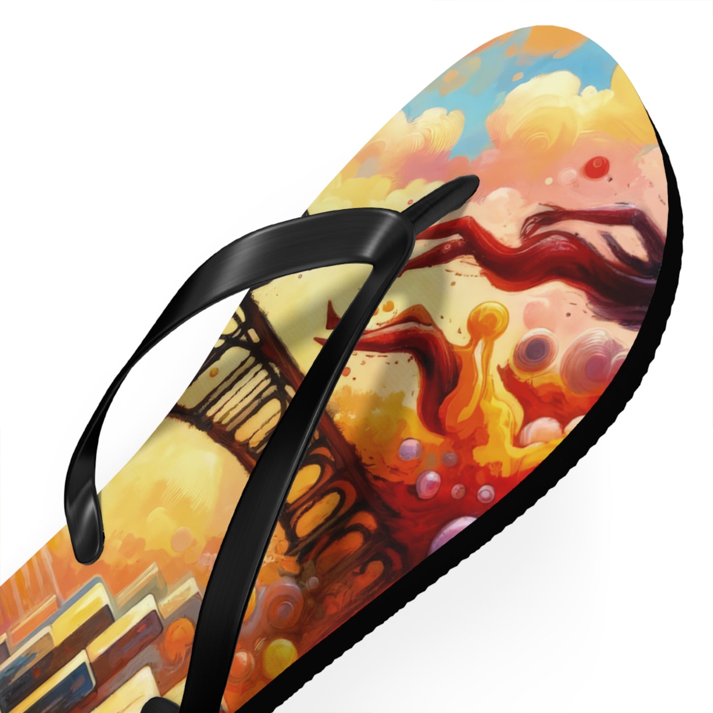 Faithful Diving Bridges Flip Flops