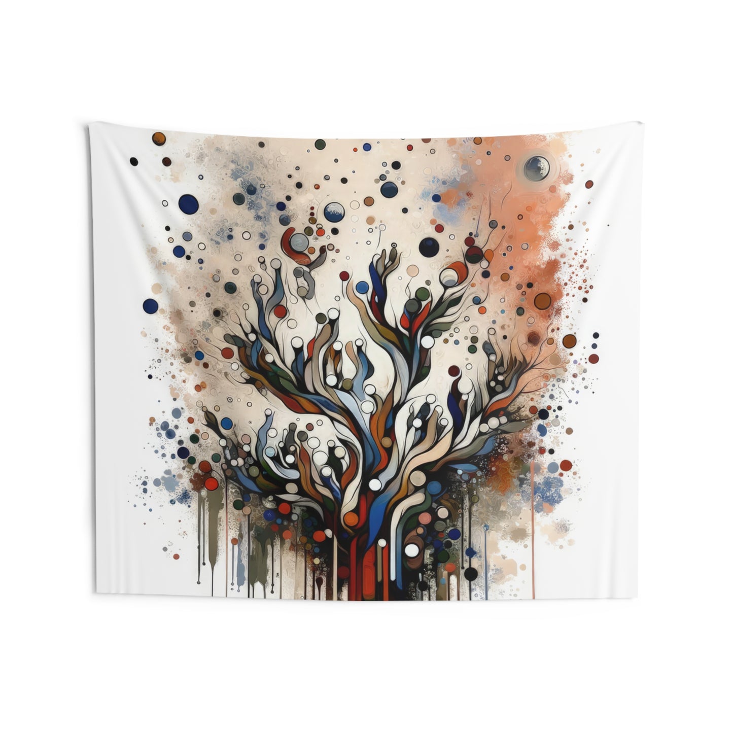Intentional Unity Splashes Indoor Wall Tapestries