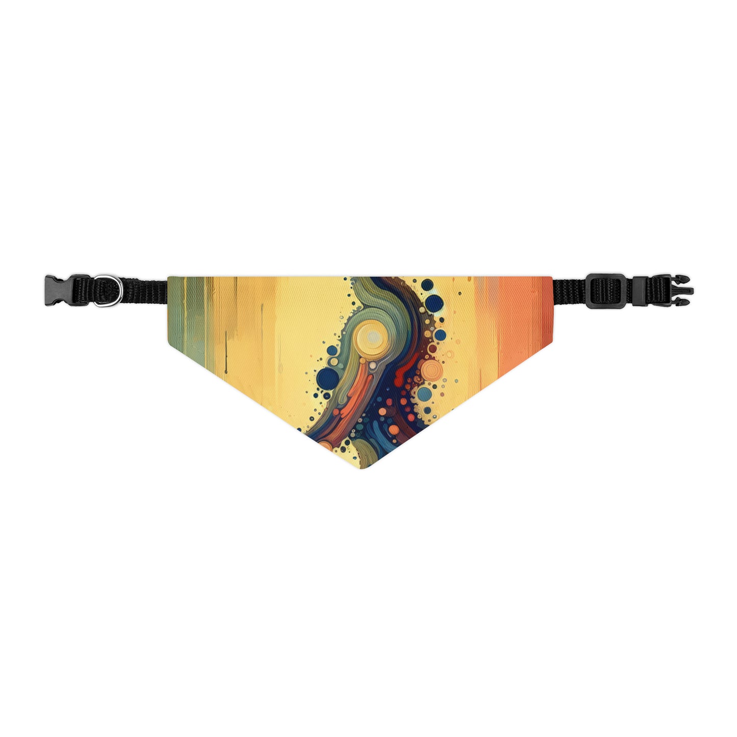 Patience Essence Tachism Pet Bandana Collar