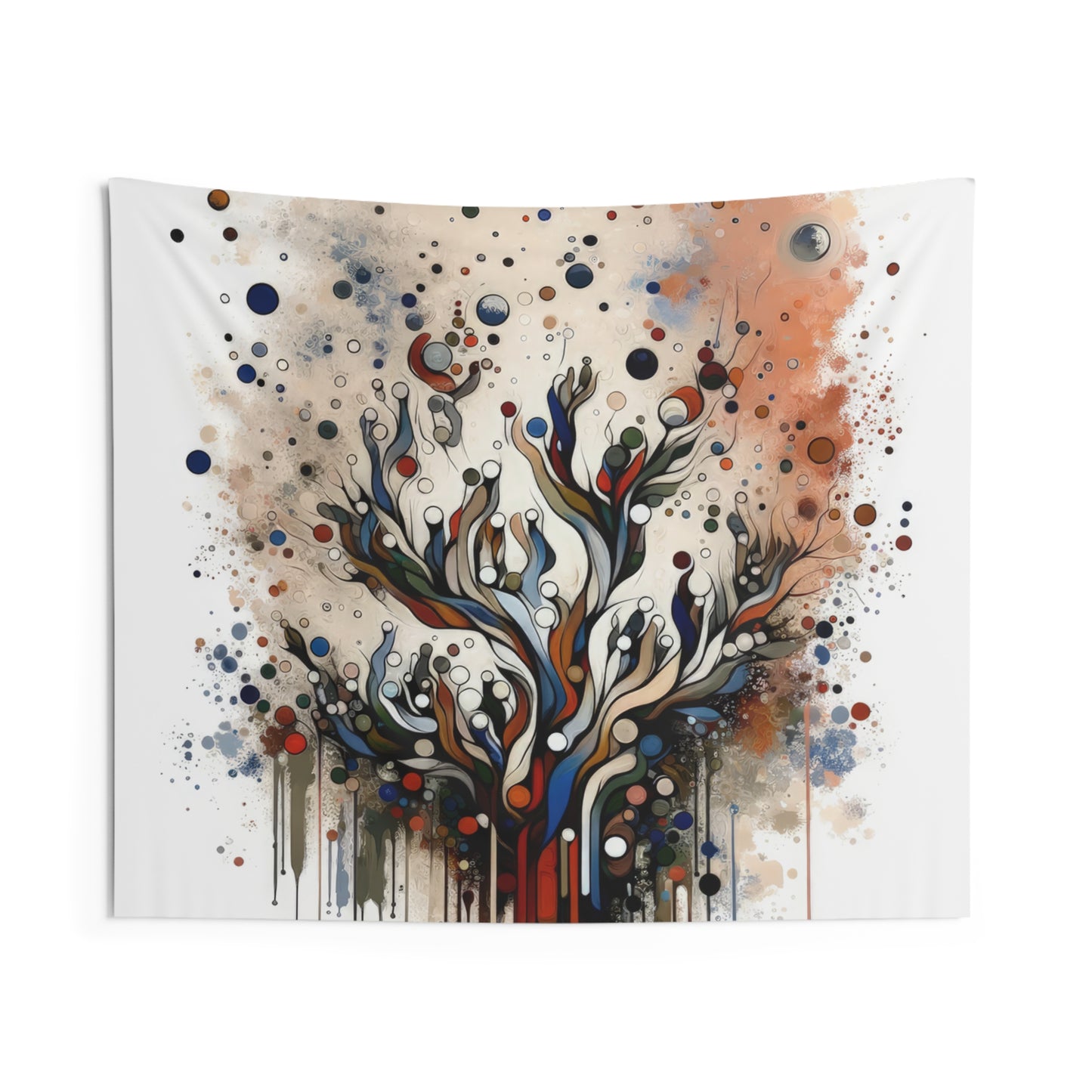 Intentional Unity Splashes Indoor Wall Tapestries