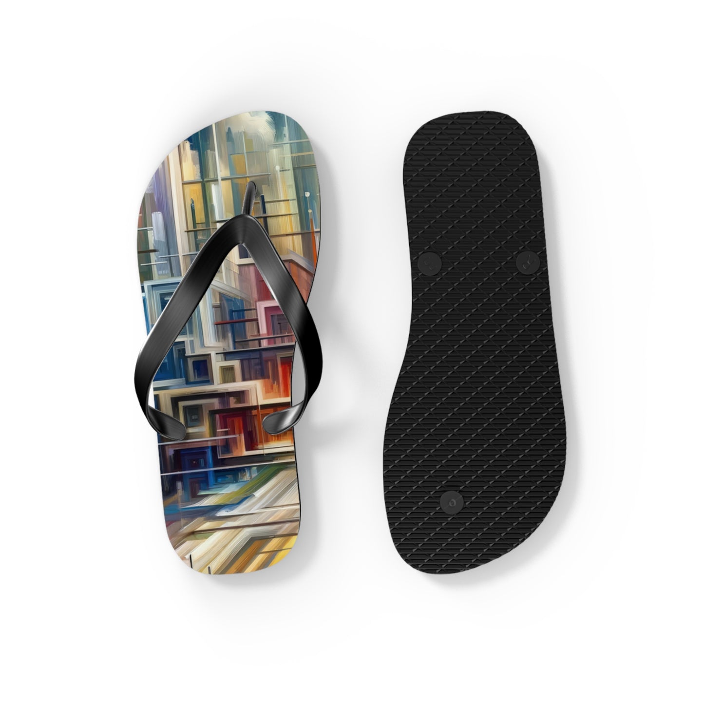Urban Flow Interconnectedness Flip Flops