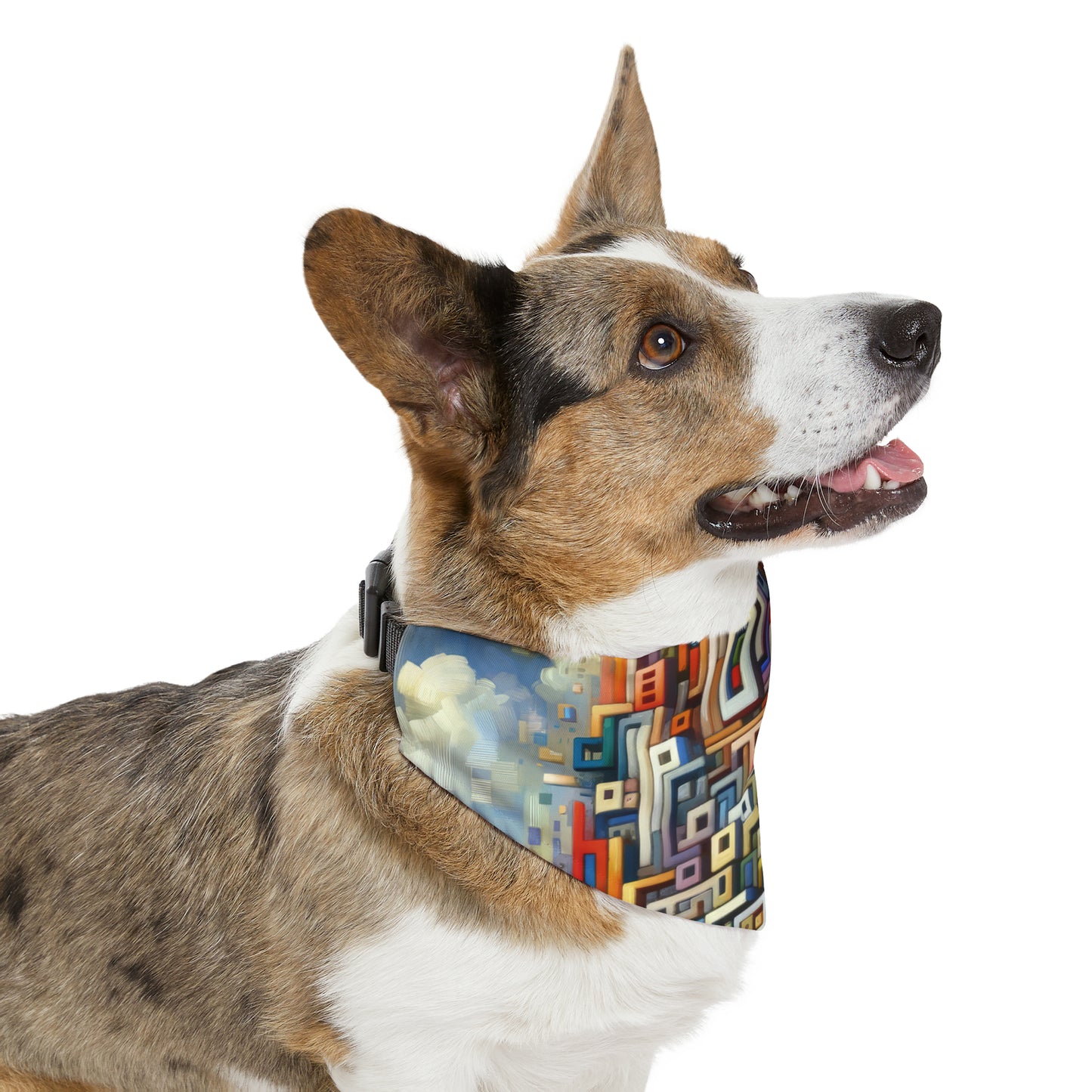 Architectural Endeavor Tapestry Pet Bandana Collar