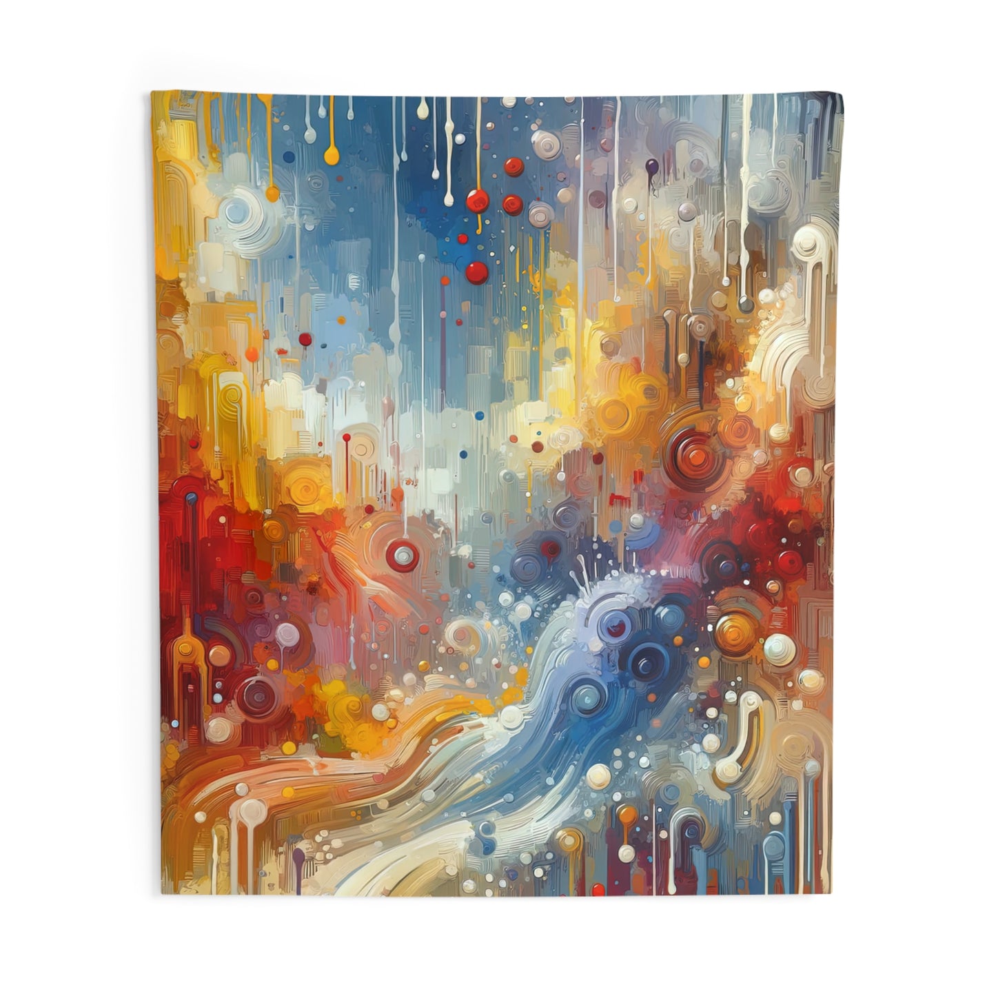 Joyous Effortless Exhale Indoor Wall Tapestries
